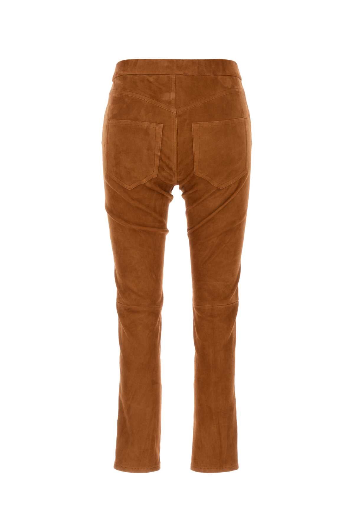 Isabel Marant Women Copper Suede Dorothea Pant ISABEL MARANT