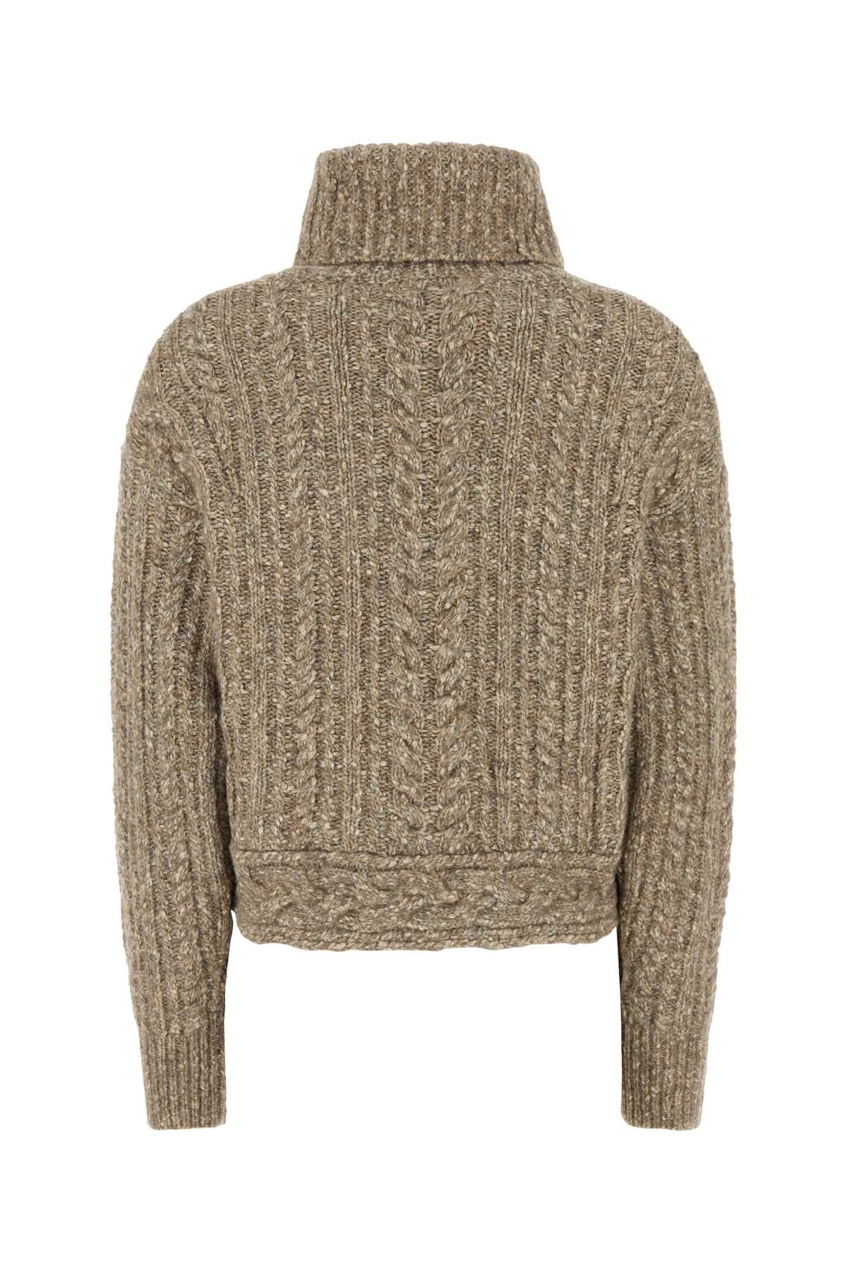 Isabel Marant Etoile Women Multicolor Stretch Cotton Blend Brenda Sweater ISABEL MARANT ETOILE