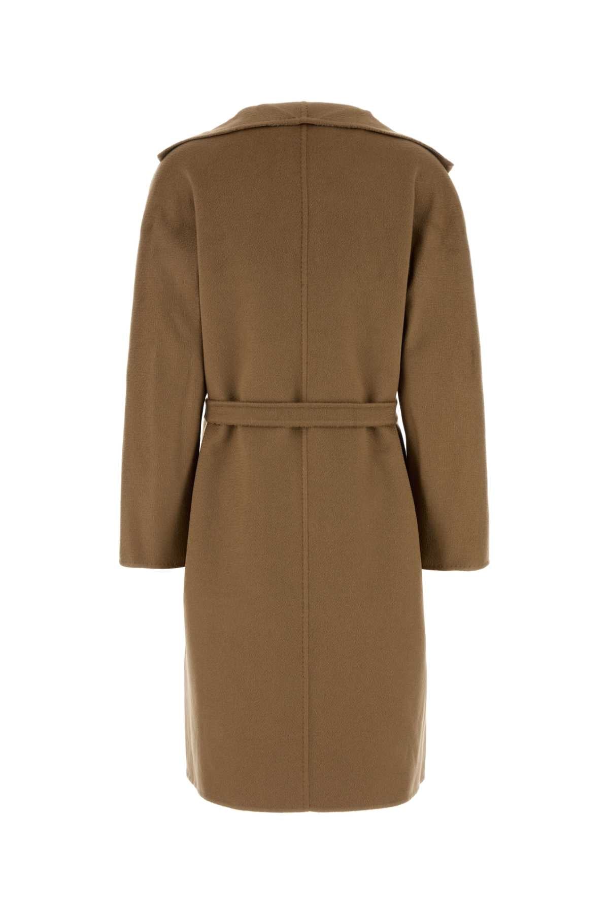 Max Mara Women Camel Cashmere Lilia Coat MAX MARA