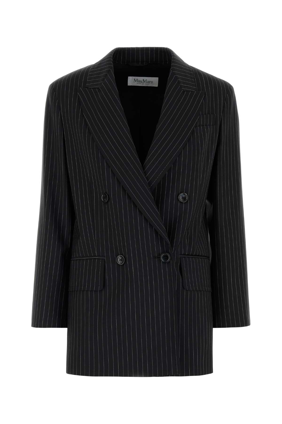 Max Mara Women Embroidered Wool Mattia Blazer MAX MARA