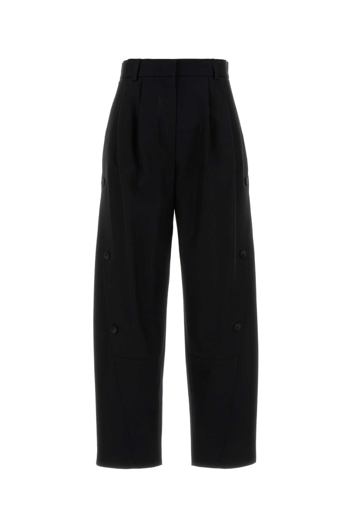 Max Mara Women Black Cotton Duomo Pant MAX MARA