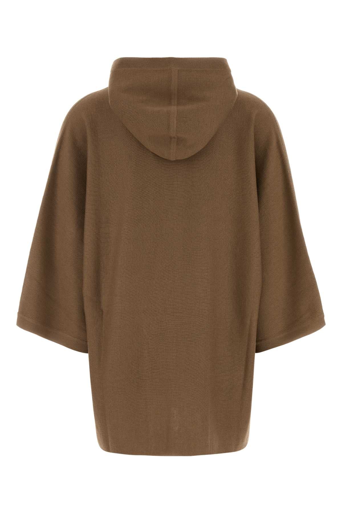 Max Mara Women Brown Wool Aster Cardigan MAX MARA