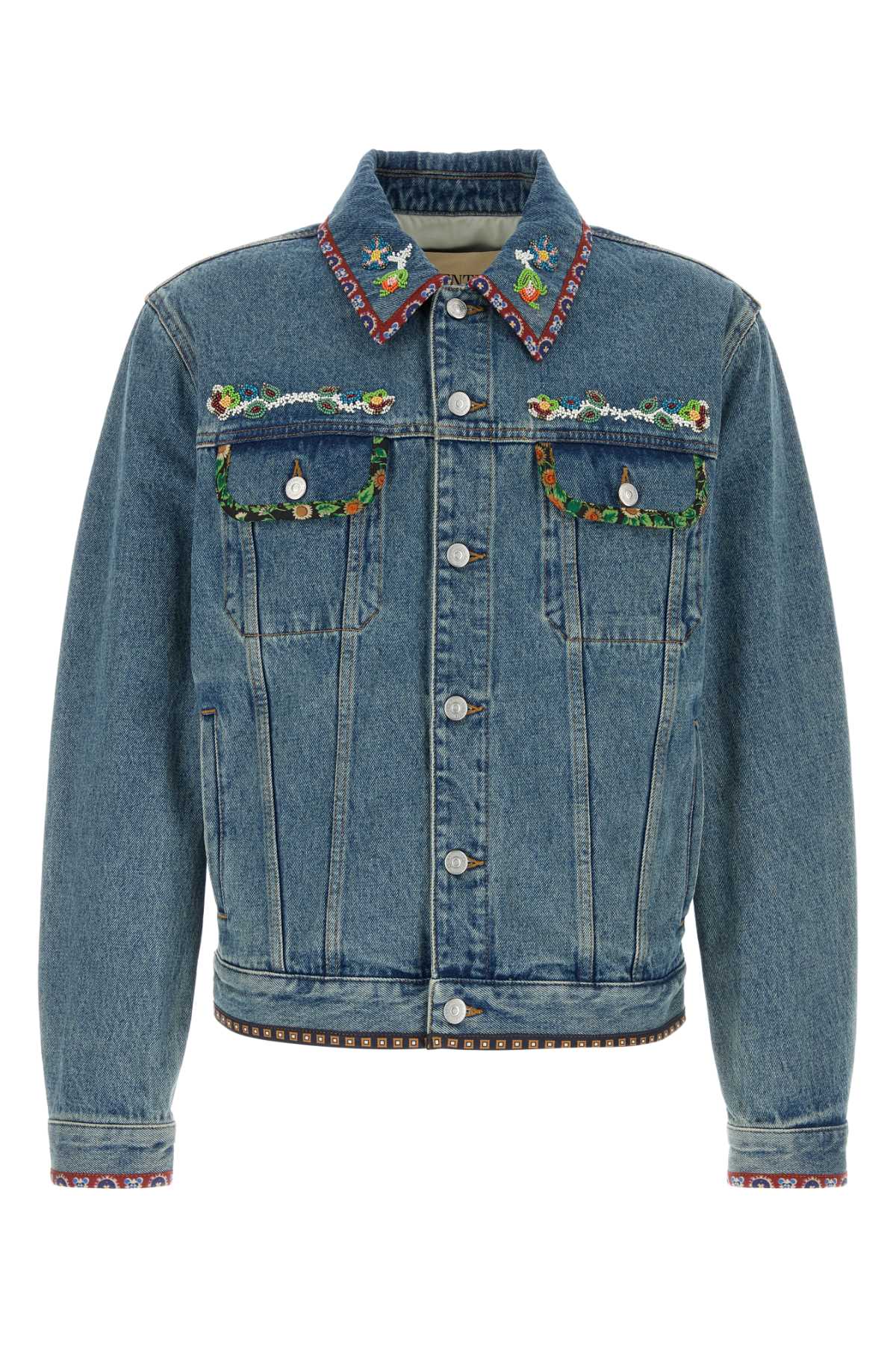 Valentino Garavani Men Denim Jacket VALENTINO GARAVANI