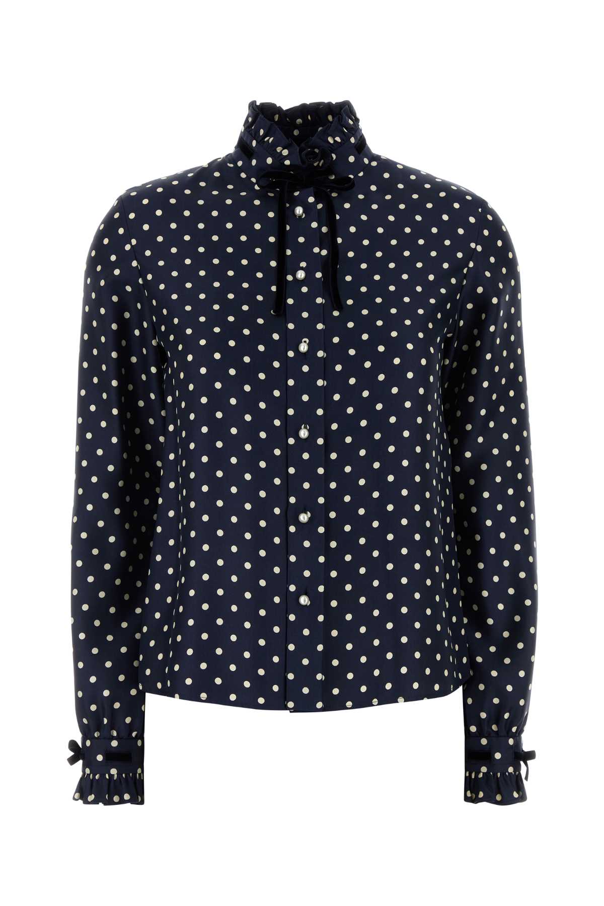 Valentino Garavani Women Printed Satin Shirt VALENTINO GARAVANI
