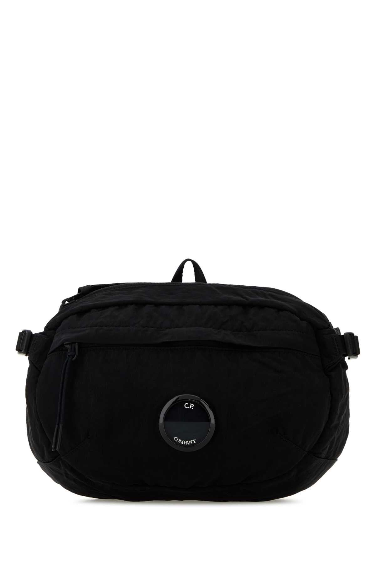C.P. Company Men Black Fabric Belt Bag C.P. COMPANY