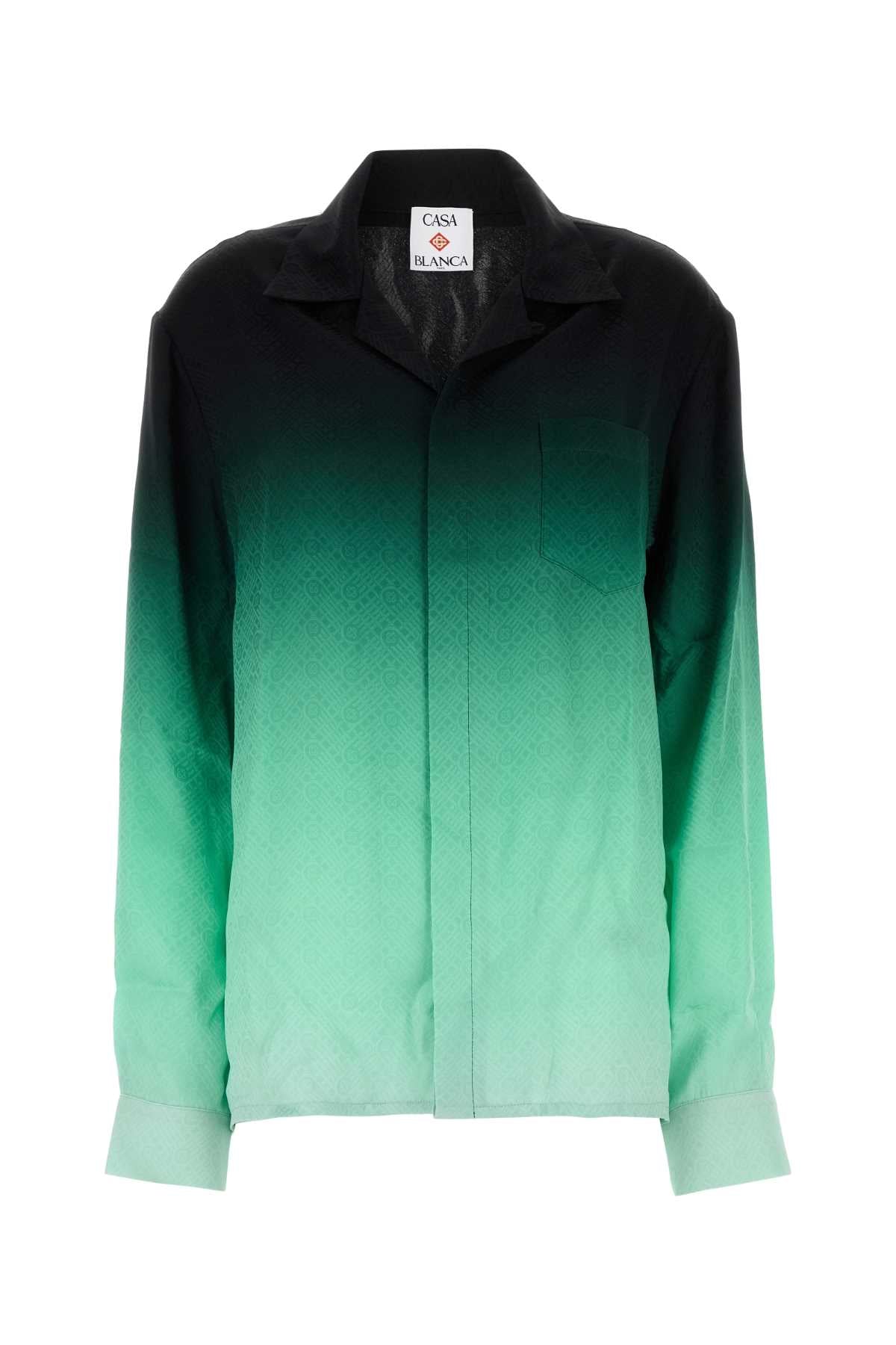 Casablanca Women Multicolor Silk Shirt CASABLANCA