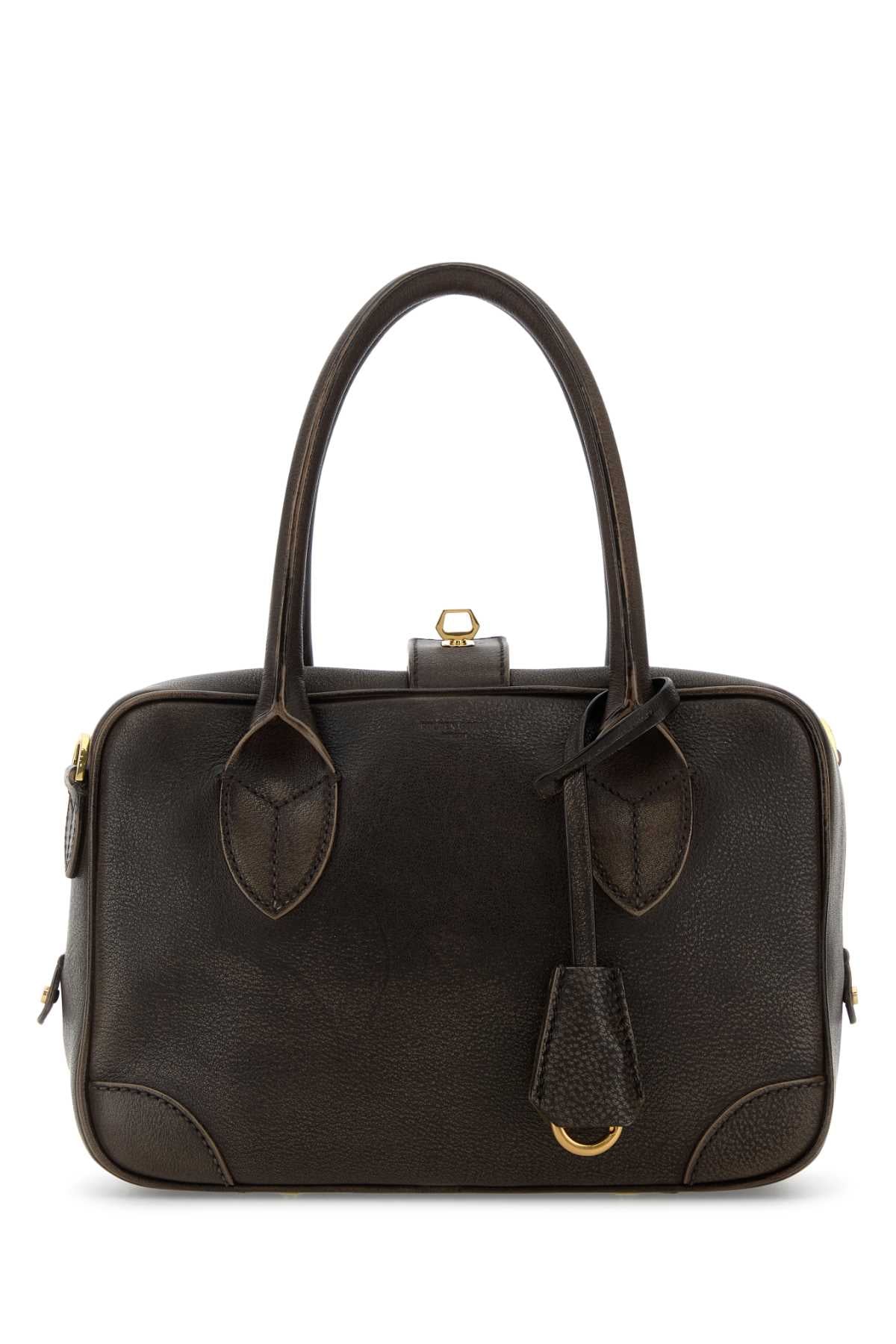 Golden Goose Deluxe Brand Women Brown Leather Vita Handbag GOLDEN GOOSE