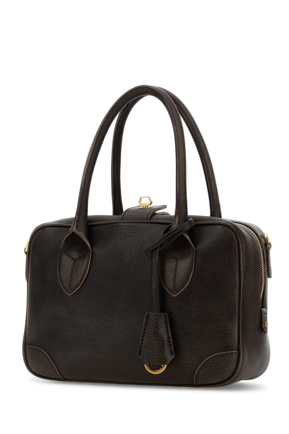 Golden Goose Deluxe Brand Women Brown Leather Vita Handbag GOLDEN GOOSE