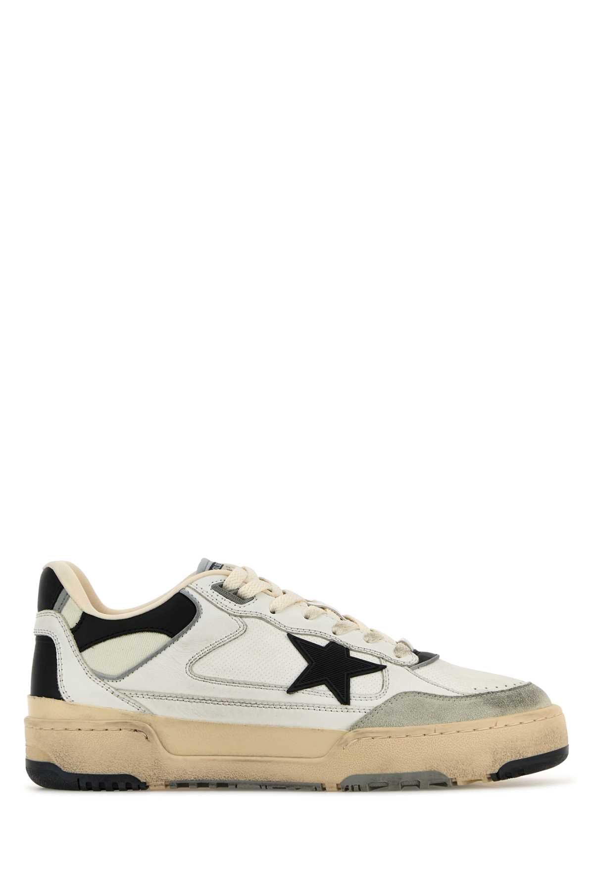 Golden Goose Deluxe Brand Men Multicolor Leather Forty2 Sneakers GOLDEN GOOSE