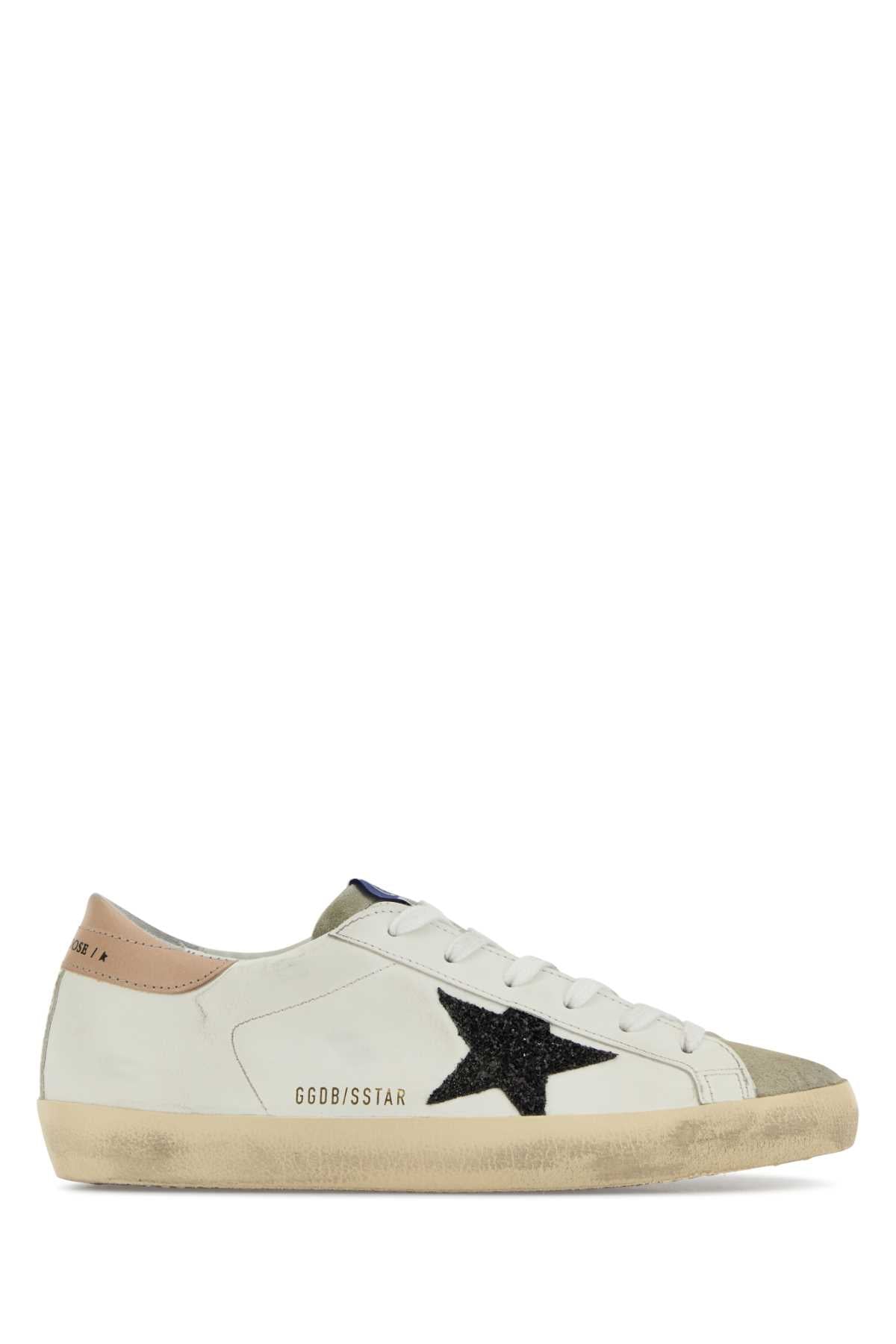 Golden Goose Deluxe Brand Women White Leather Superstar Sneakers GOLDEN GOOSE