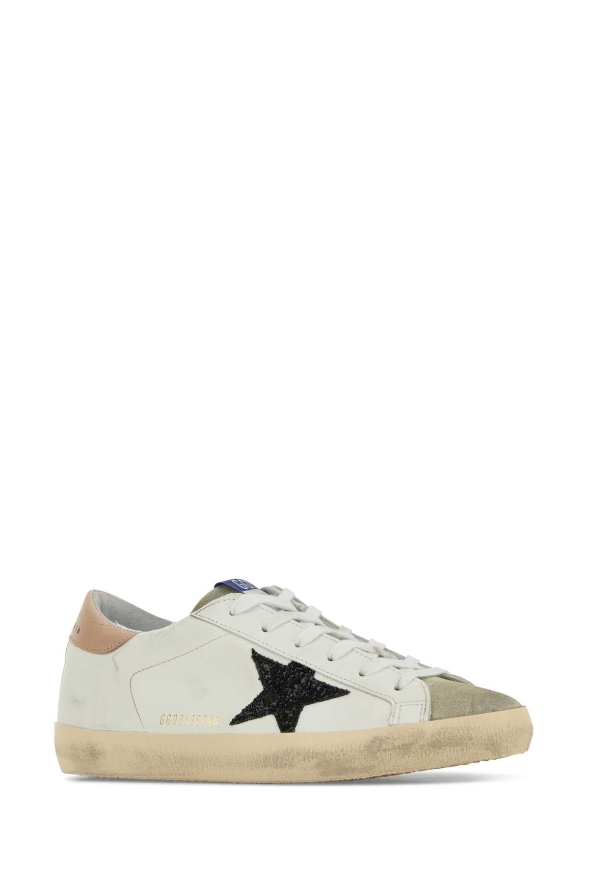 Golden Goose Deluxe Brand Women White Leather Superstar Sneakers GOLDEN GOOSE