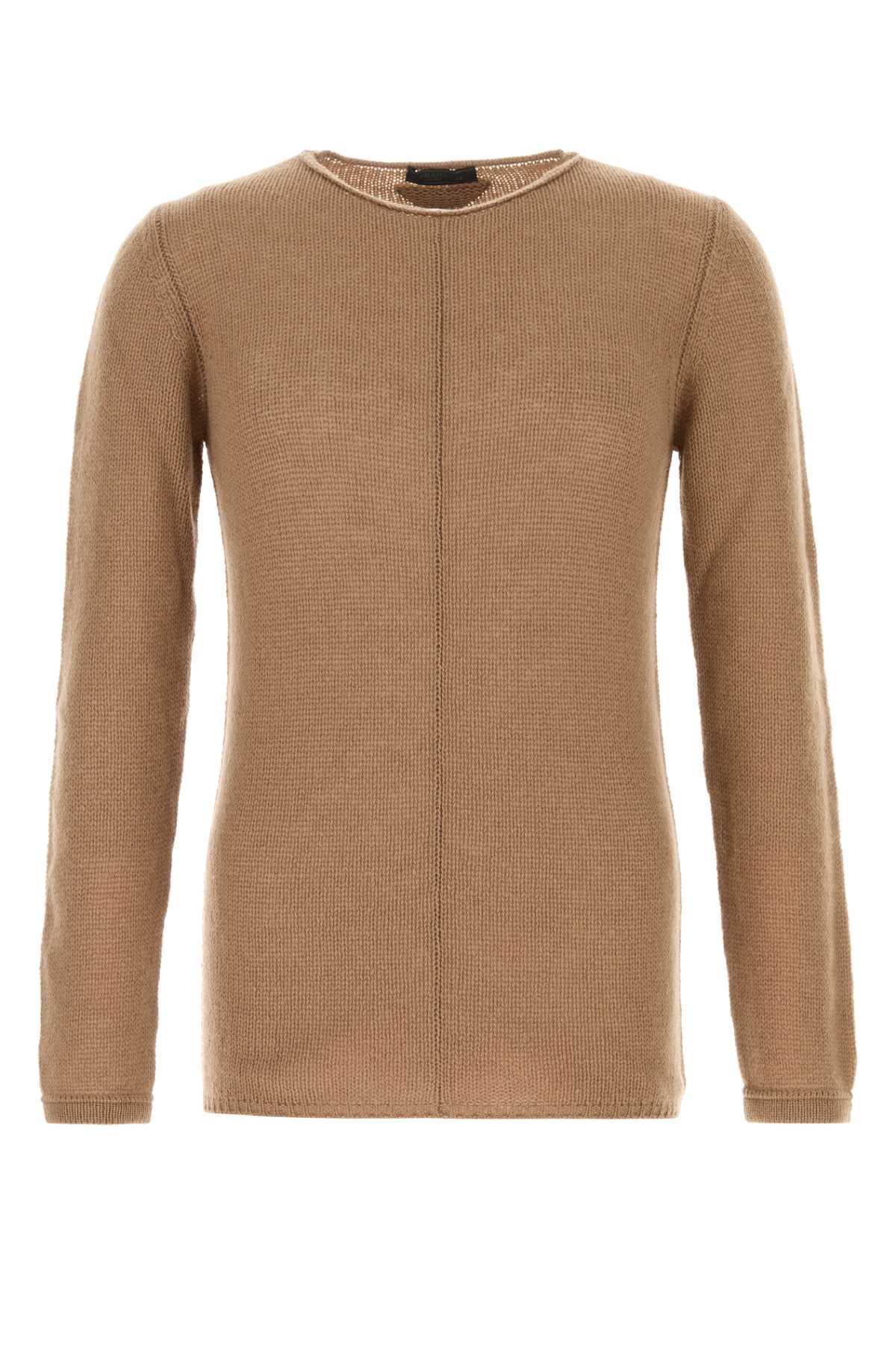 Prada Men Camel Cashmere Sweater PRADA
