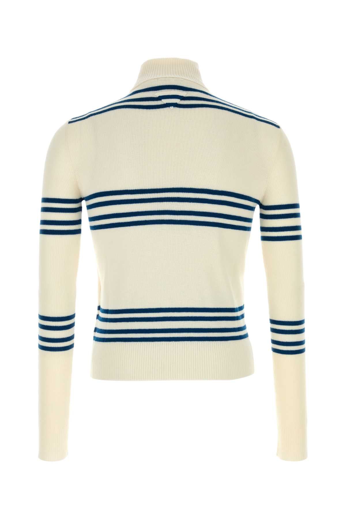 Prada Men Embroidered Wool Sweater PRADA
