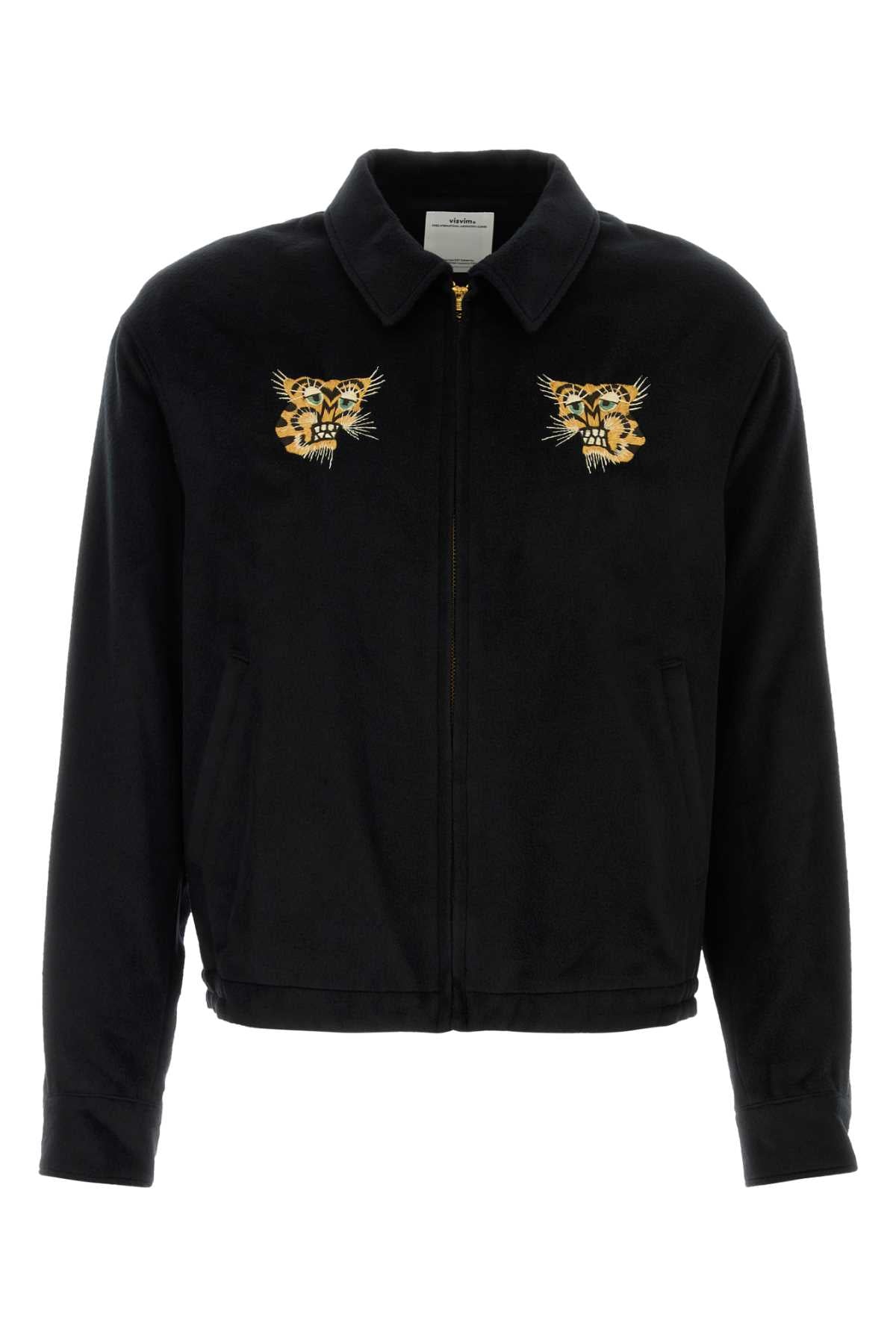 Visvim Men Black Flannel Norad Jacket VISVIM