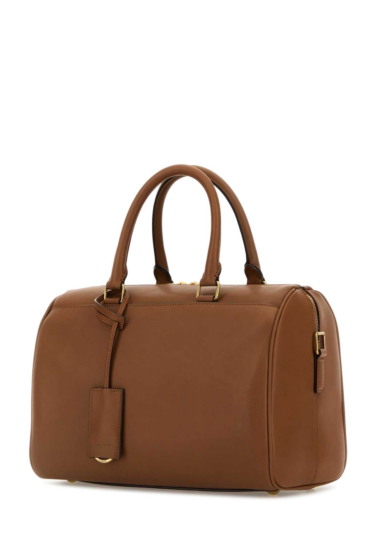 Saint Laurent Women Caramel Leather Handbag SAINT LAURENT