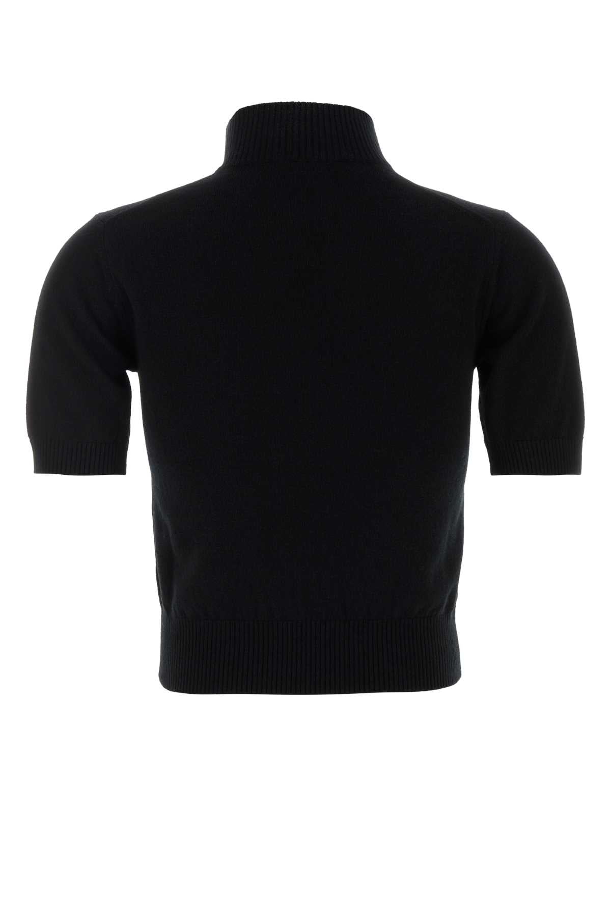 Dolce & Gabbana Women Black Cashmere Sweater DOLCE & GABBANA