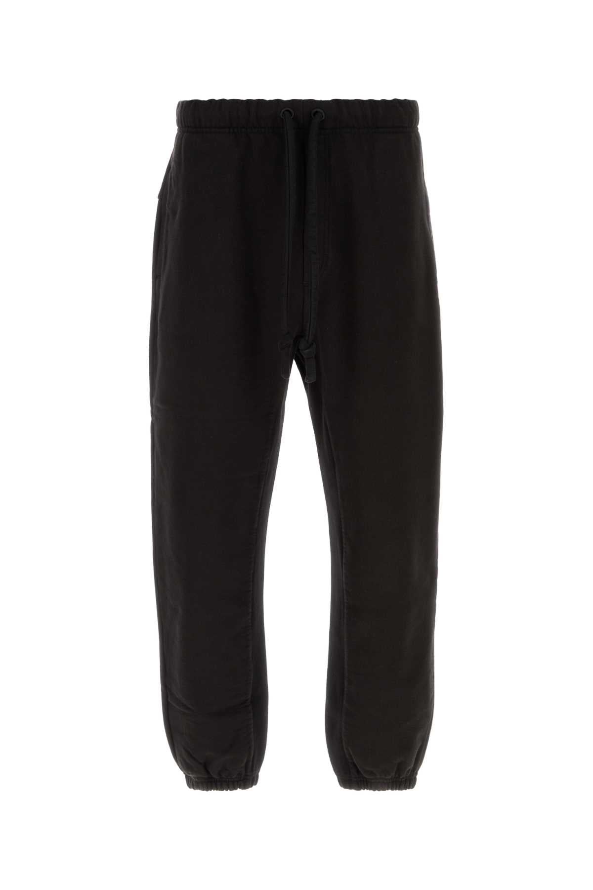 Dolce & Gabbana Men Black Cotton Joggers DOLCE & GABBANA