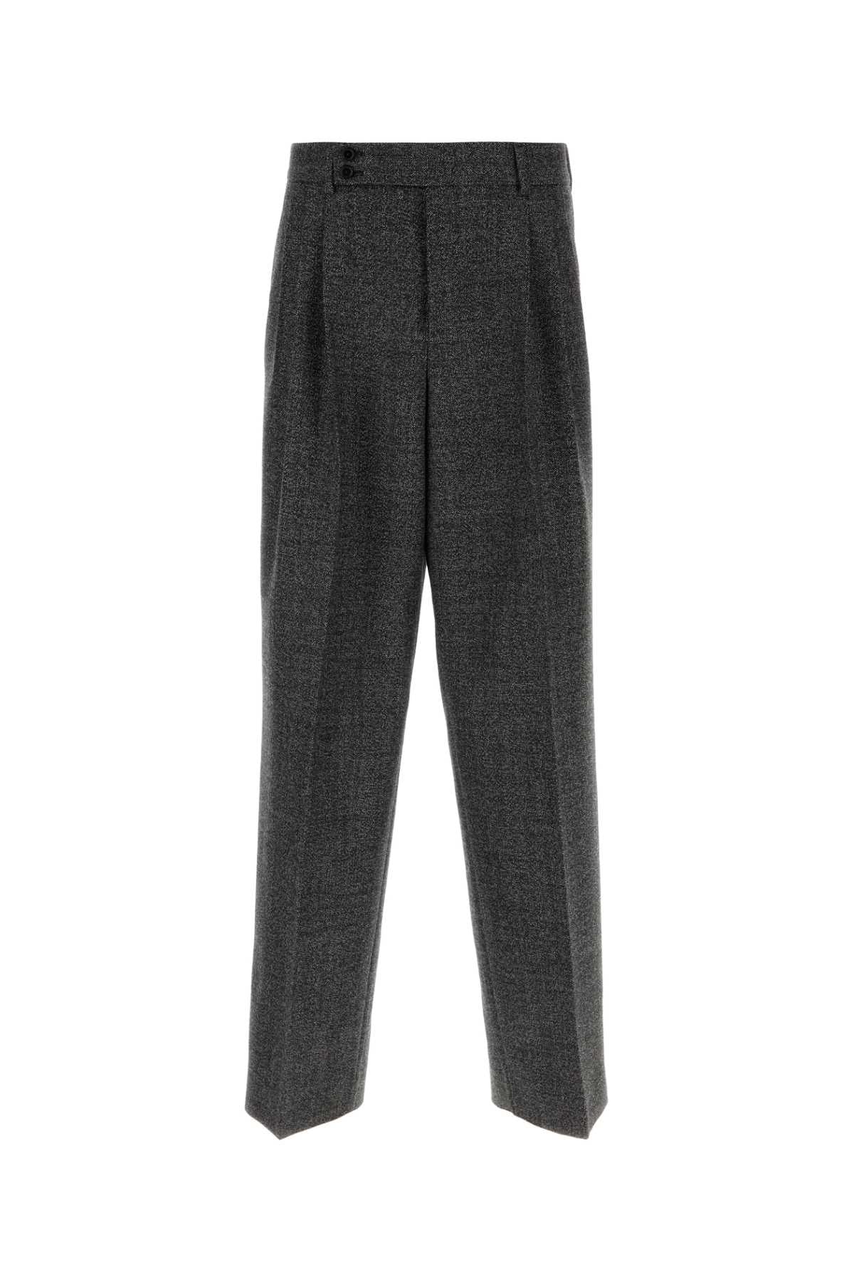 Dolce & Gabbana Men Two-Tone Wool Pant
