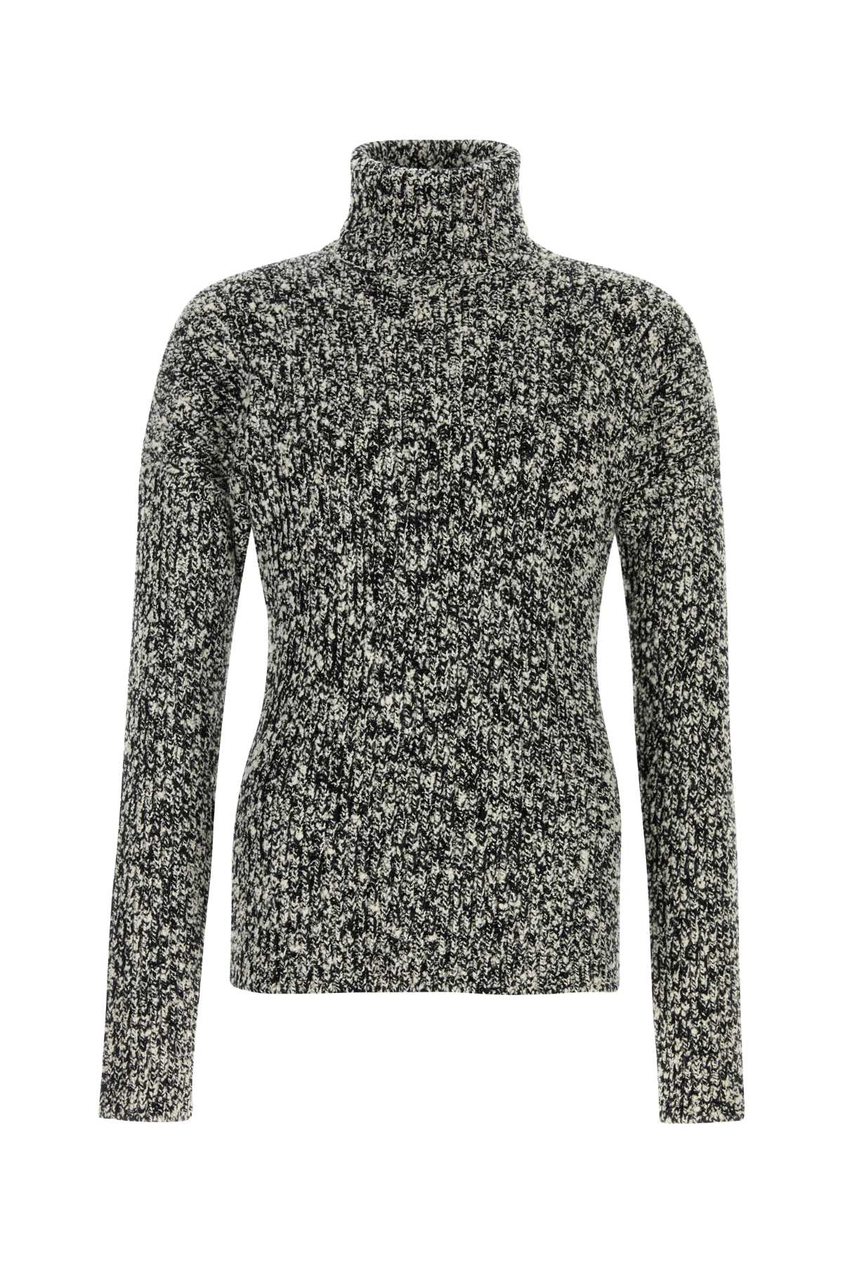 Dolce & Gabbana Men Two-Tone Wool Blend Sweater DOLCE & GABBANA