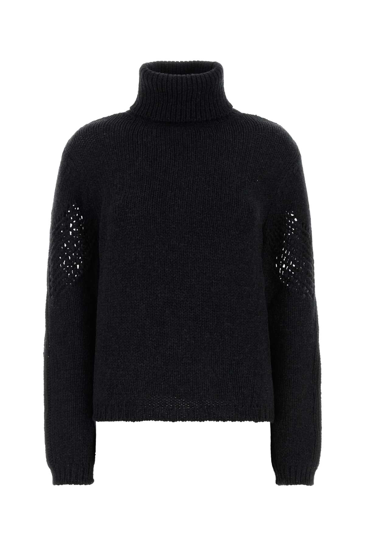 Our Legacy Women Charcoal Wool Sweater OUR LEGACY