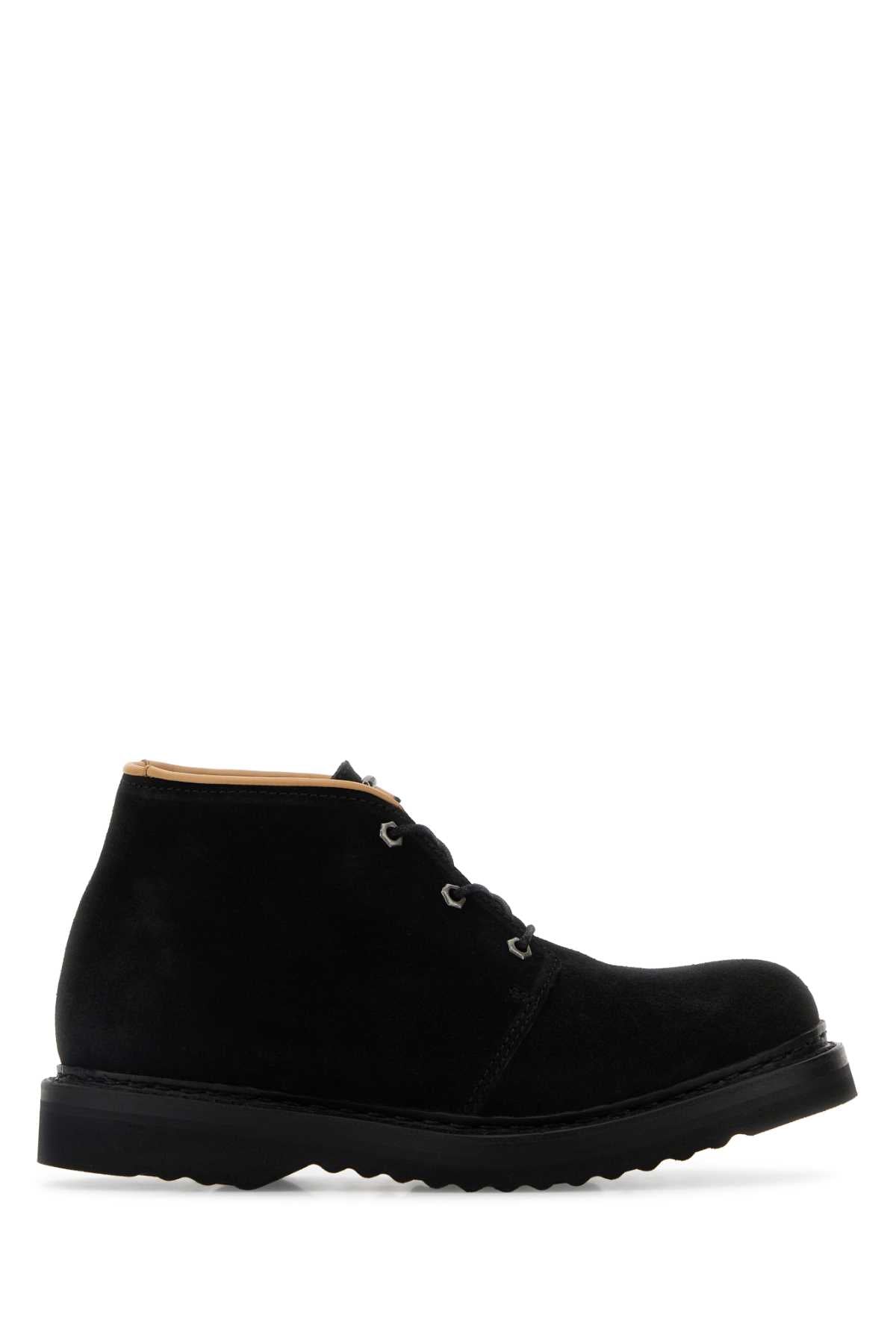 Our Legacy Unisex Black Suede Chukka Ankle Boots OUR LEGACY