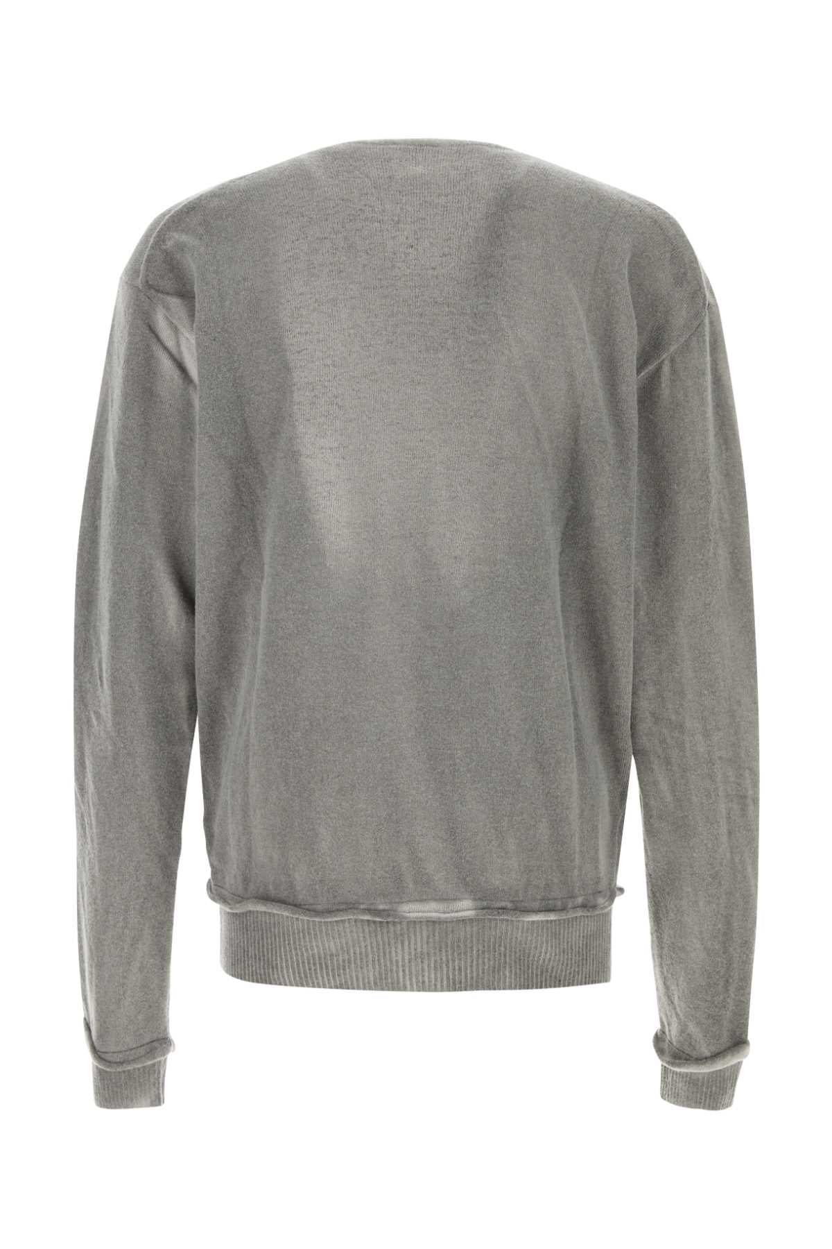 Our Legacy Men Grey Wool Cardigan OUR LEGACY
