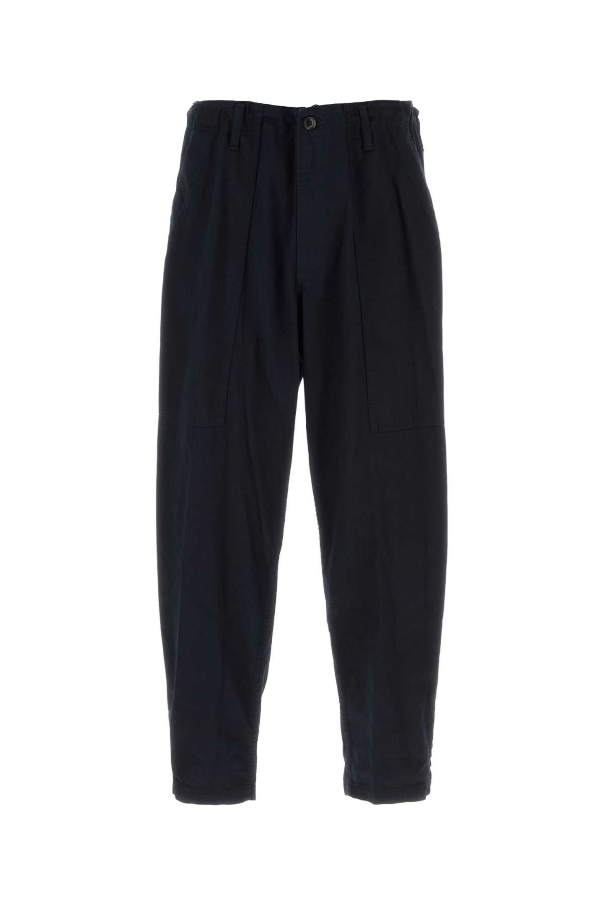 Yohji Yamamoto Men Midnight Blue Denim Jeans YOHJI YAMAMOTO