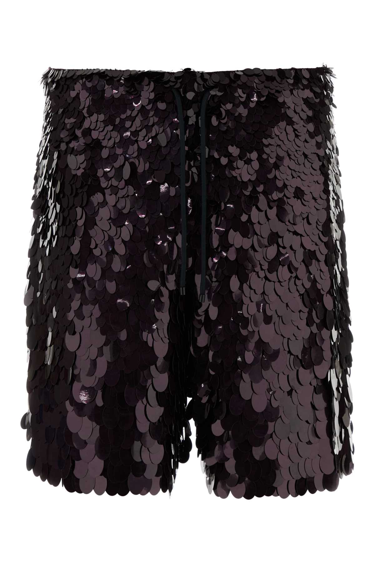 Dries Van Noten Men Embellished Crepe Piperi Bermuda Shorts