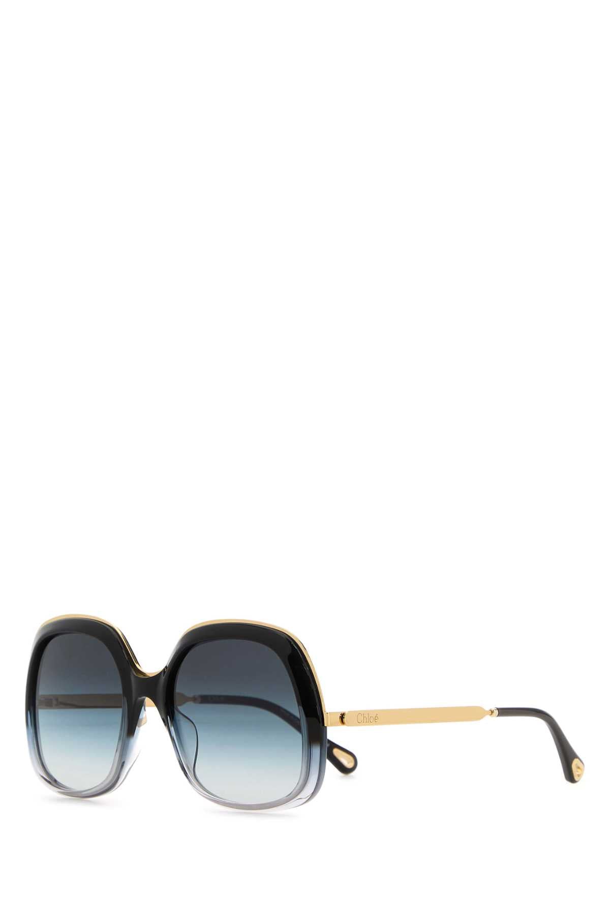 Chloe Women Black Acetate Sunglasses CHLOE