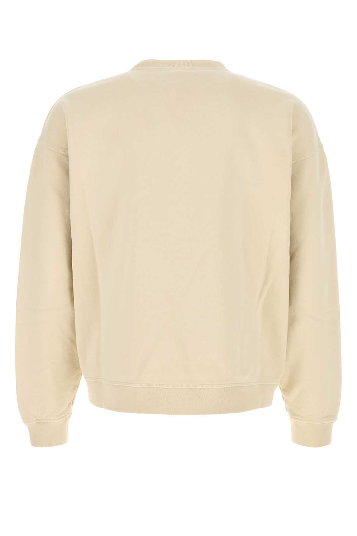 Dsquared Men Beige Cotton Sweatshirt DSQUARED2