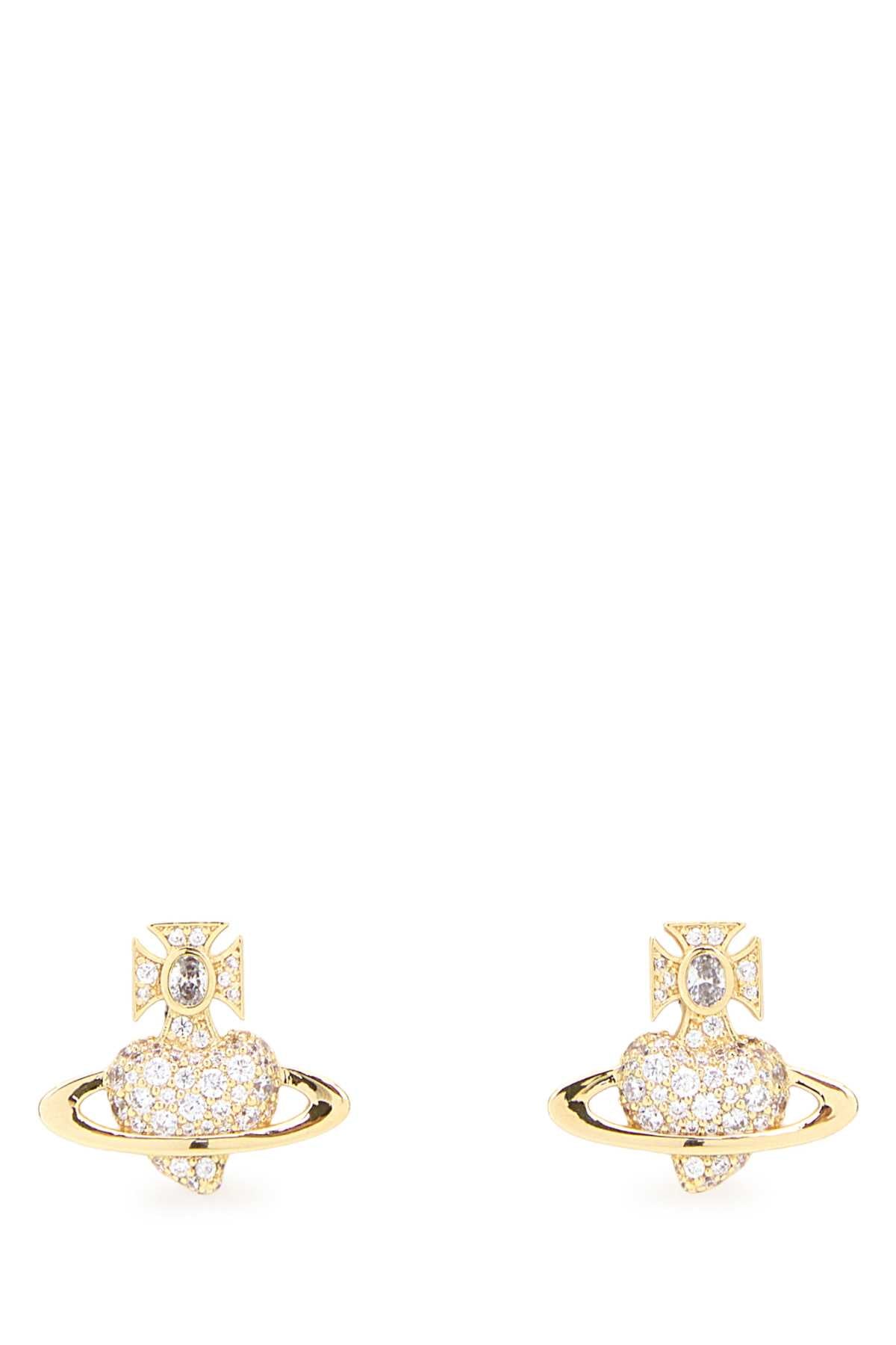 Vivienne Westwood Women Embellished Metal Agnatha Earrings VIVIENNE WESTWOOD