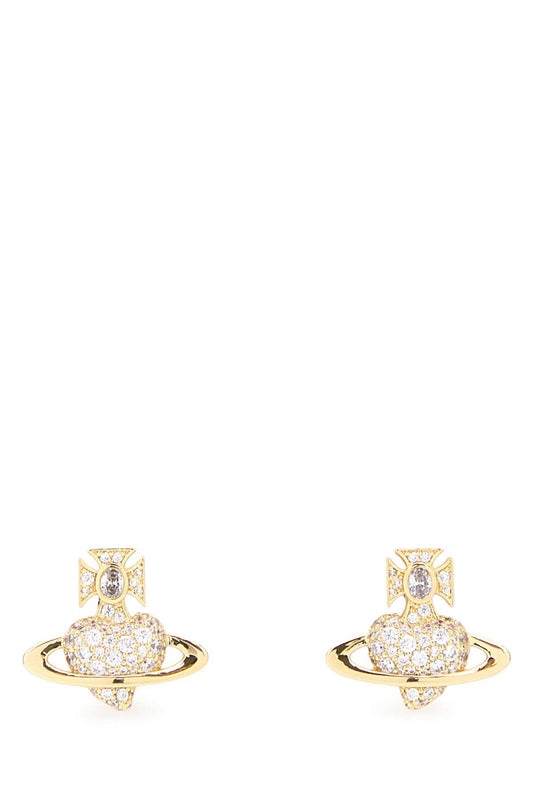 Vivienne Westwood Women Embellished Metal Agnatha Earrings VIVIENNE WESTWOOD
