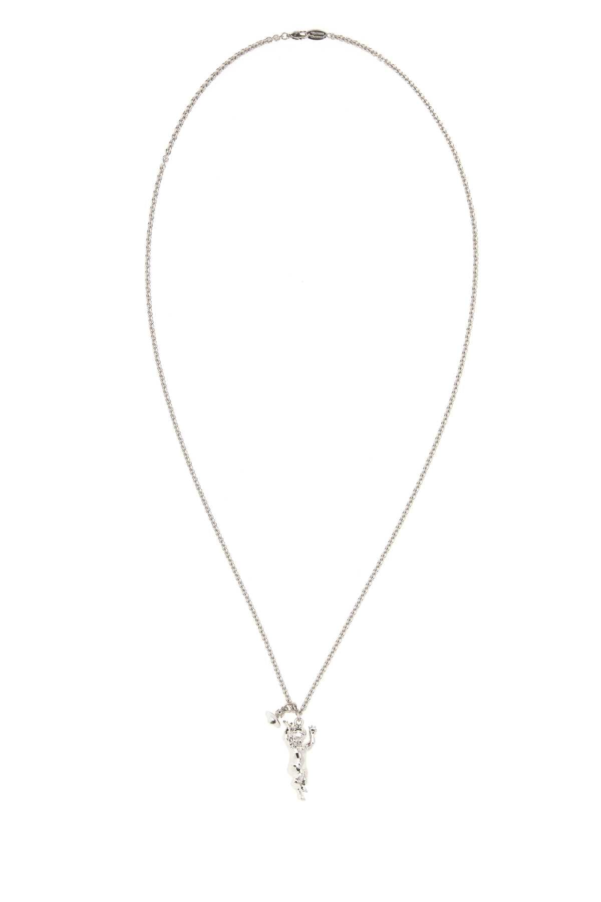 Vivienne Westwood Women Silver Metal Satyr Necklace VIVIENNE WESTWOOD