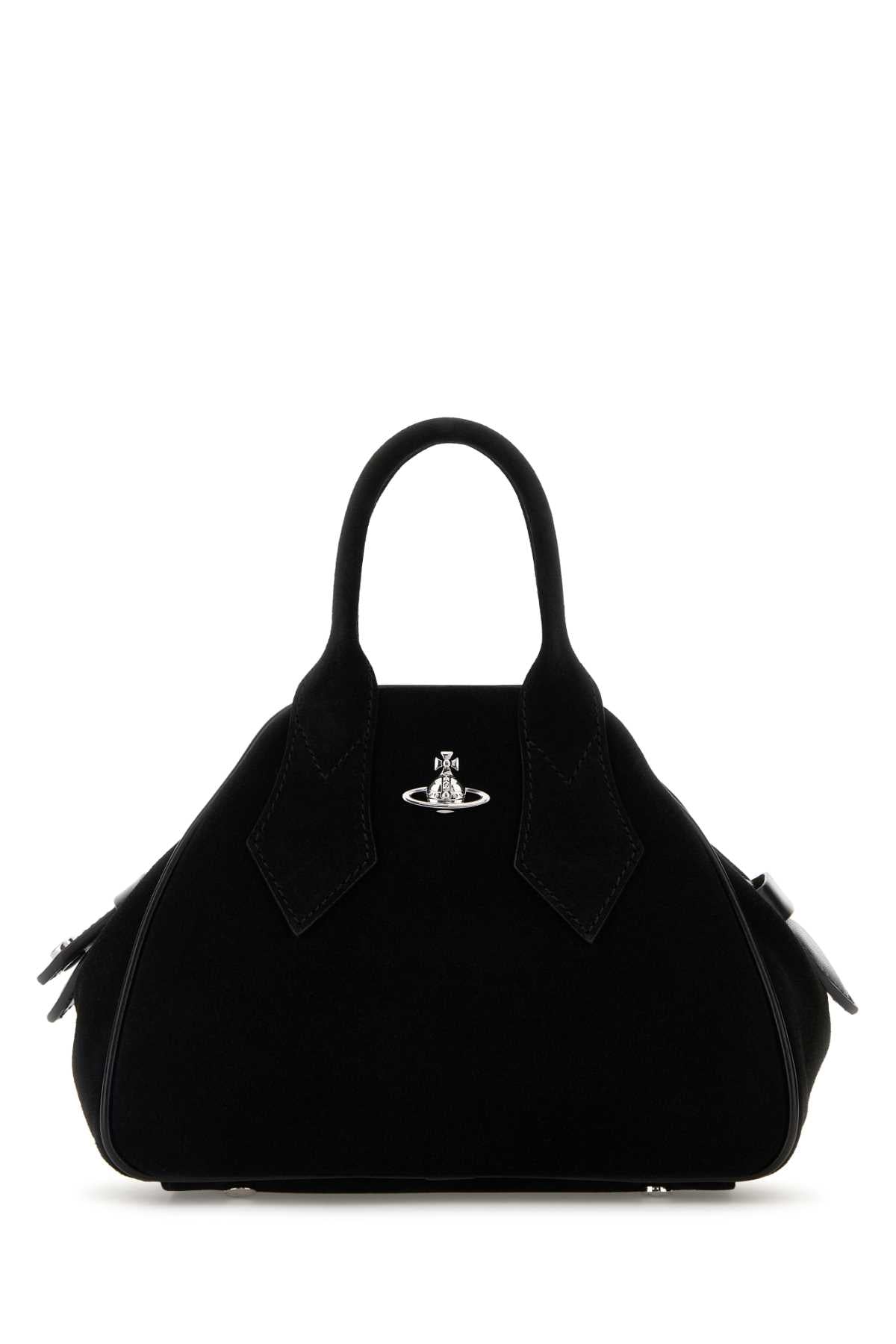 Vivienne Westwood Women Black Suede Small Yasmine Handbag VIVIENNE WESTWOOD
