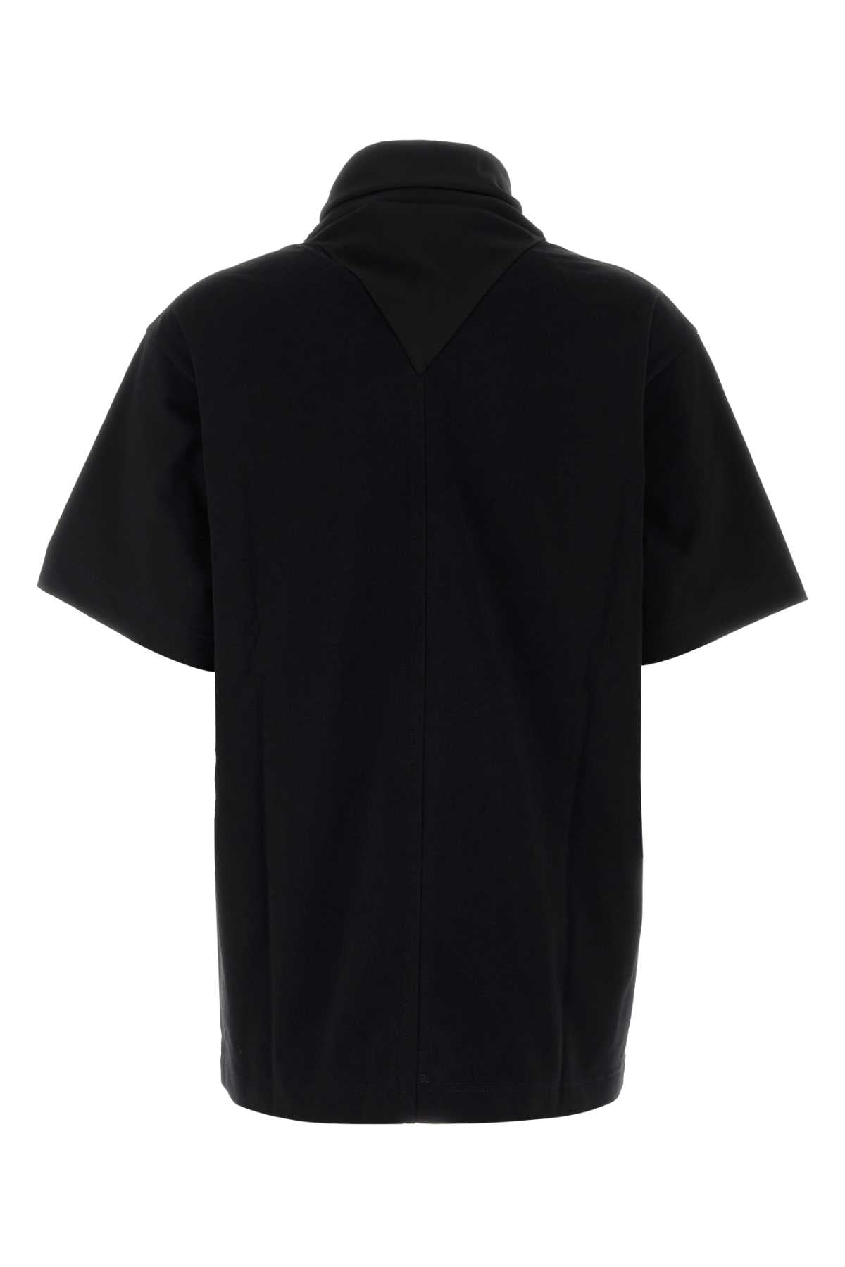 Carven Women Black Cotton Oversize T-Shirt CARVEN