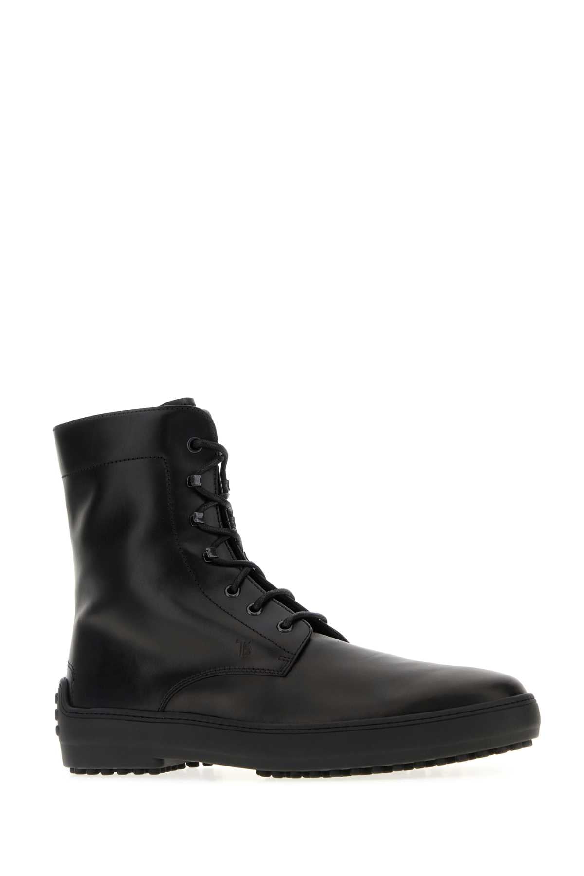 Tod's Men Black Leather Ankle Boots TOD'S