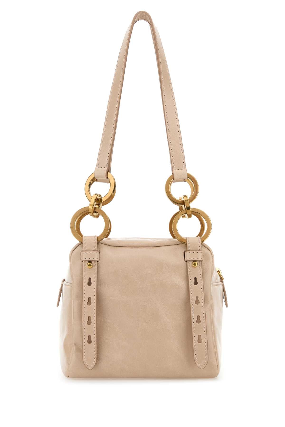 Prada Women Powder Pink Mini Prada Dangle Handbag PRADA