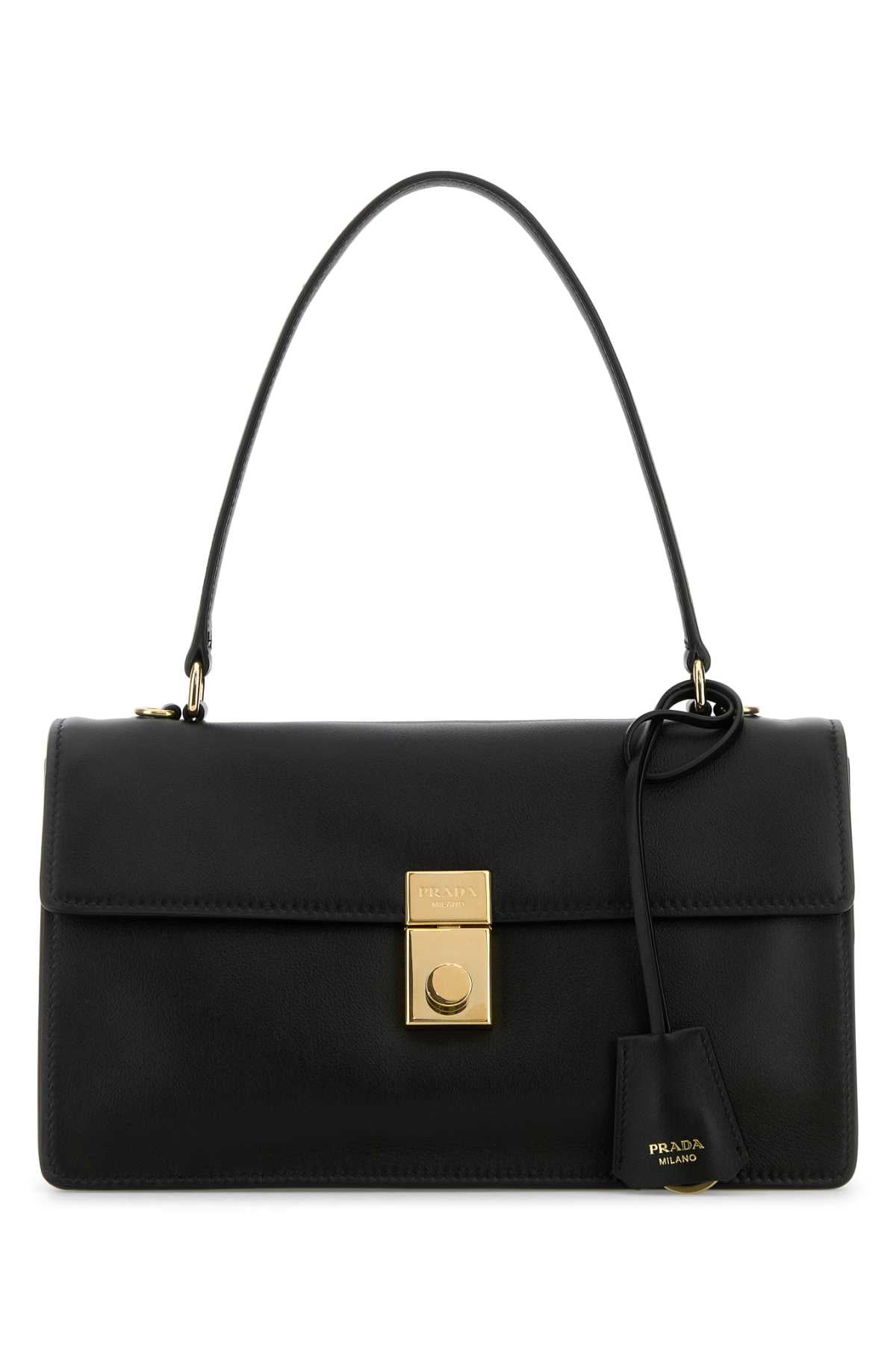 Prada Women Black Leather Handbag PRADA