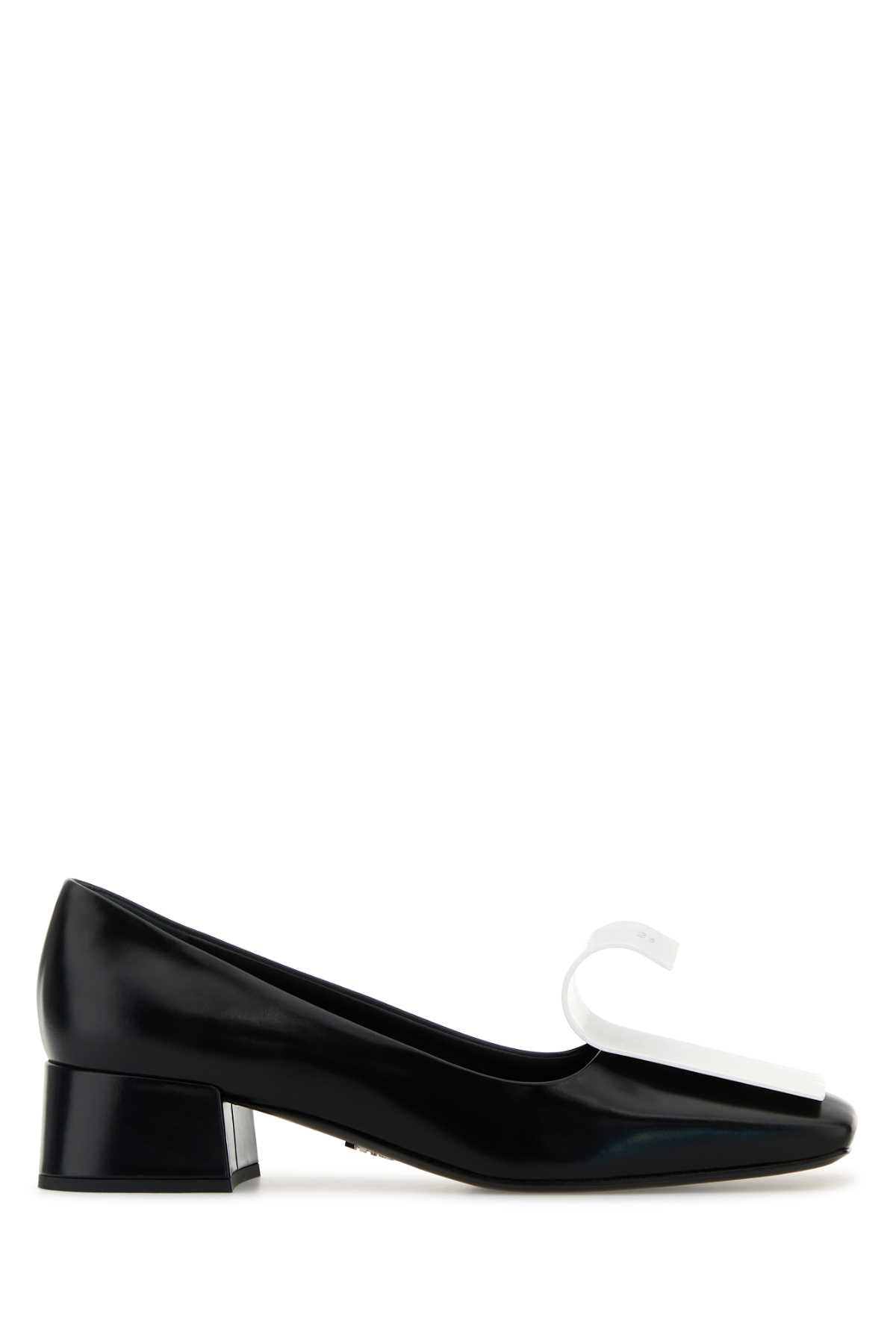 Prada Women Two-Tone Leather Pumps PRADA