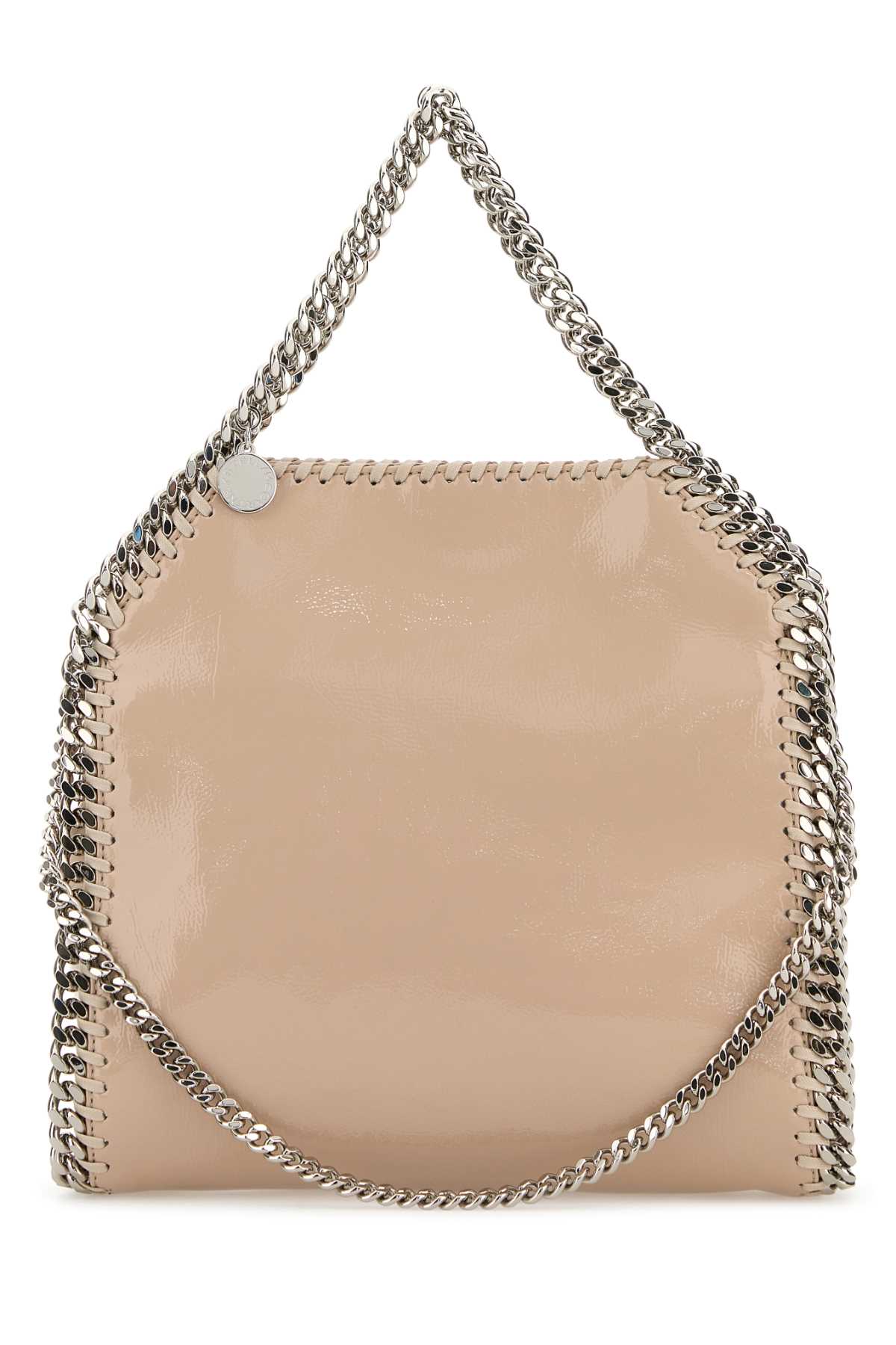 Stella Mccartney Women Powder Pink Shaggy Deer Mini Falabella Handbag STELLA MCCARTNEY