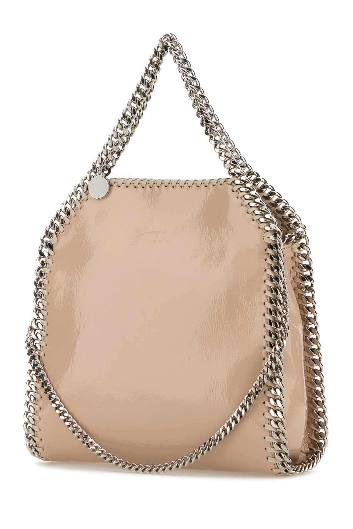 Stella Mccartney Women Powder Pink Shaggy Deer Mini Falabella Handbag STELLA MCCARTNEY