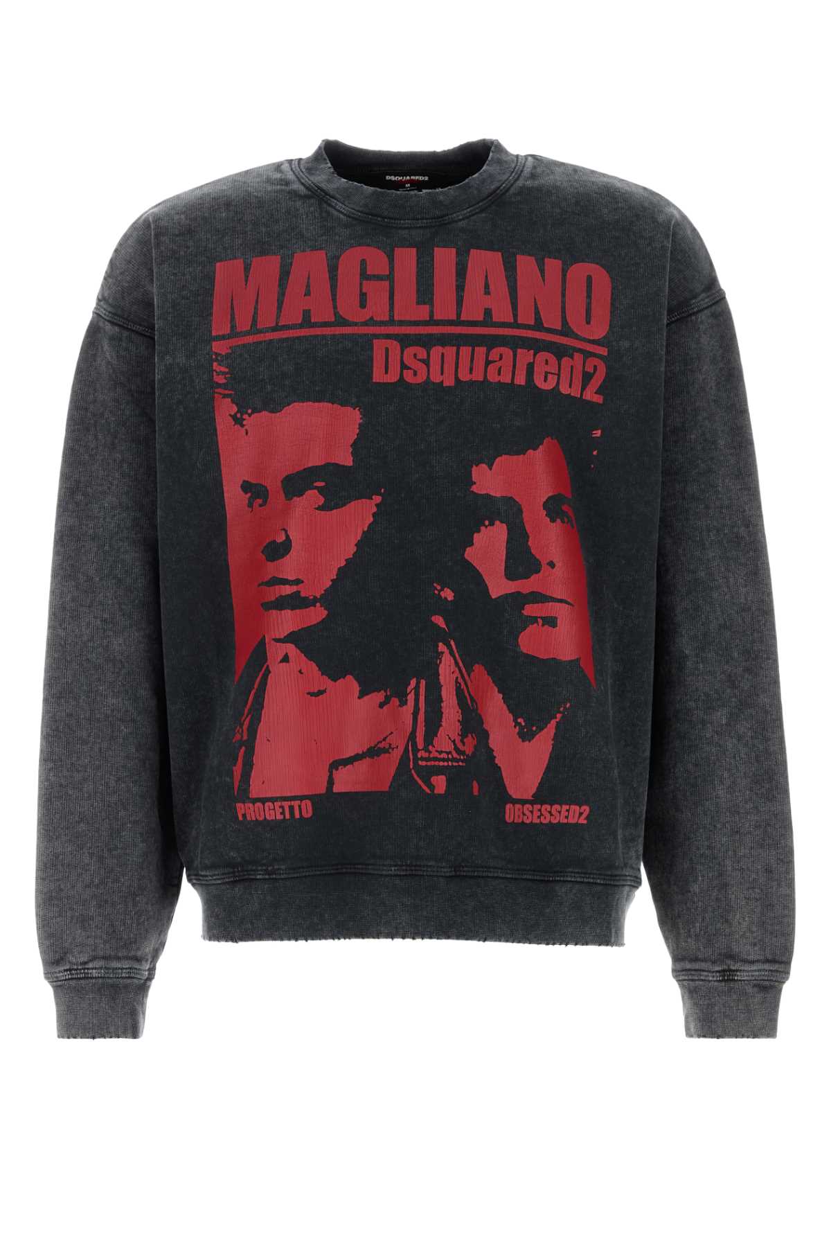 Dsquared Men Slated Cotton Dsquared X Magliano Sweatshirt DSQUARED2