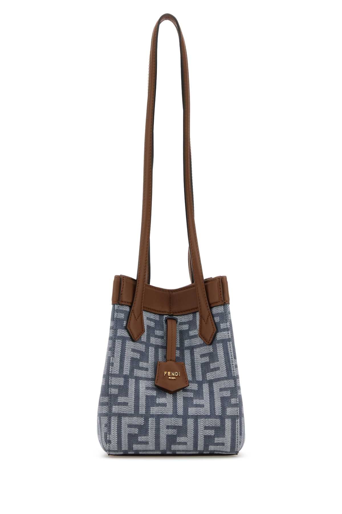 Fendi Women Embroidered Fabric Mini Origami Shoulder Bag FENDI
