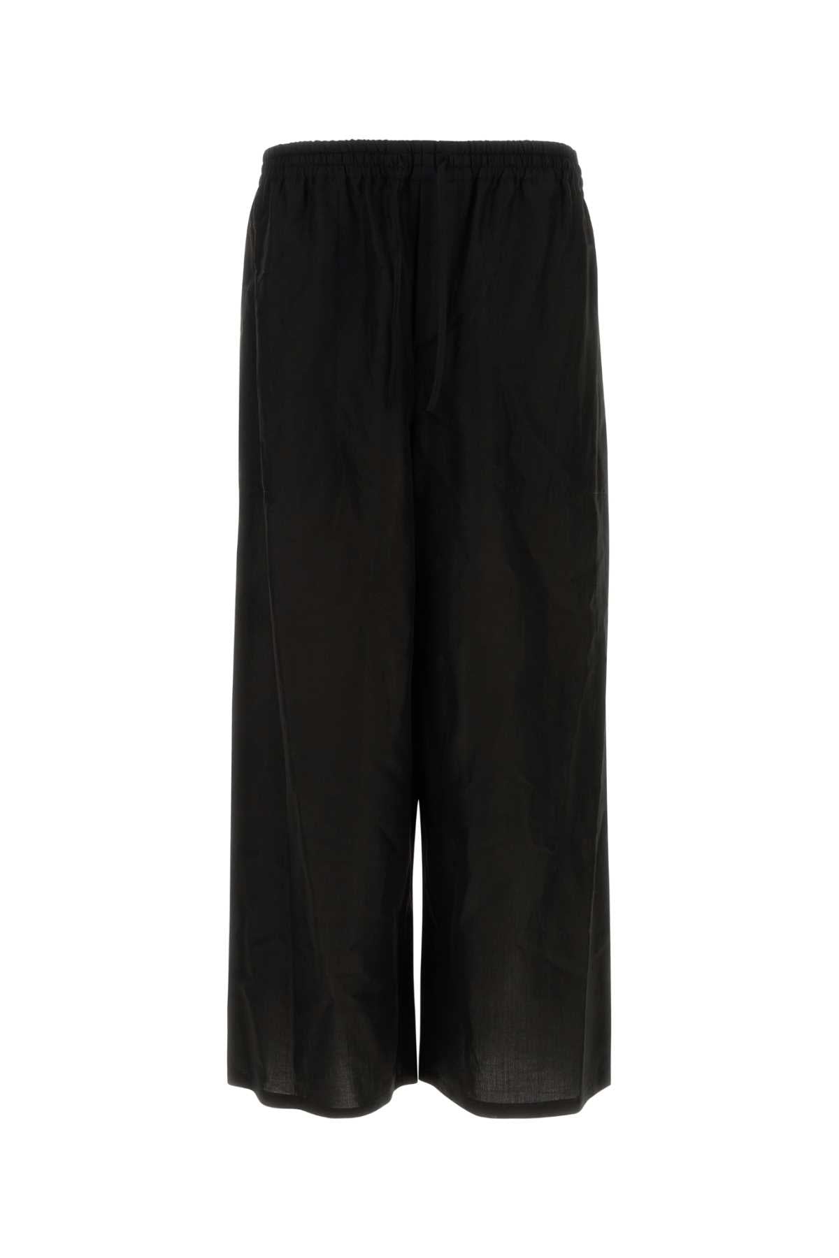 Loewe Paula's Ibiza Men Black Viscose Blend Paula S Ibiza Wide-Leg Pant LOEWE