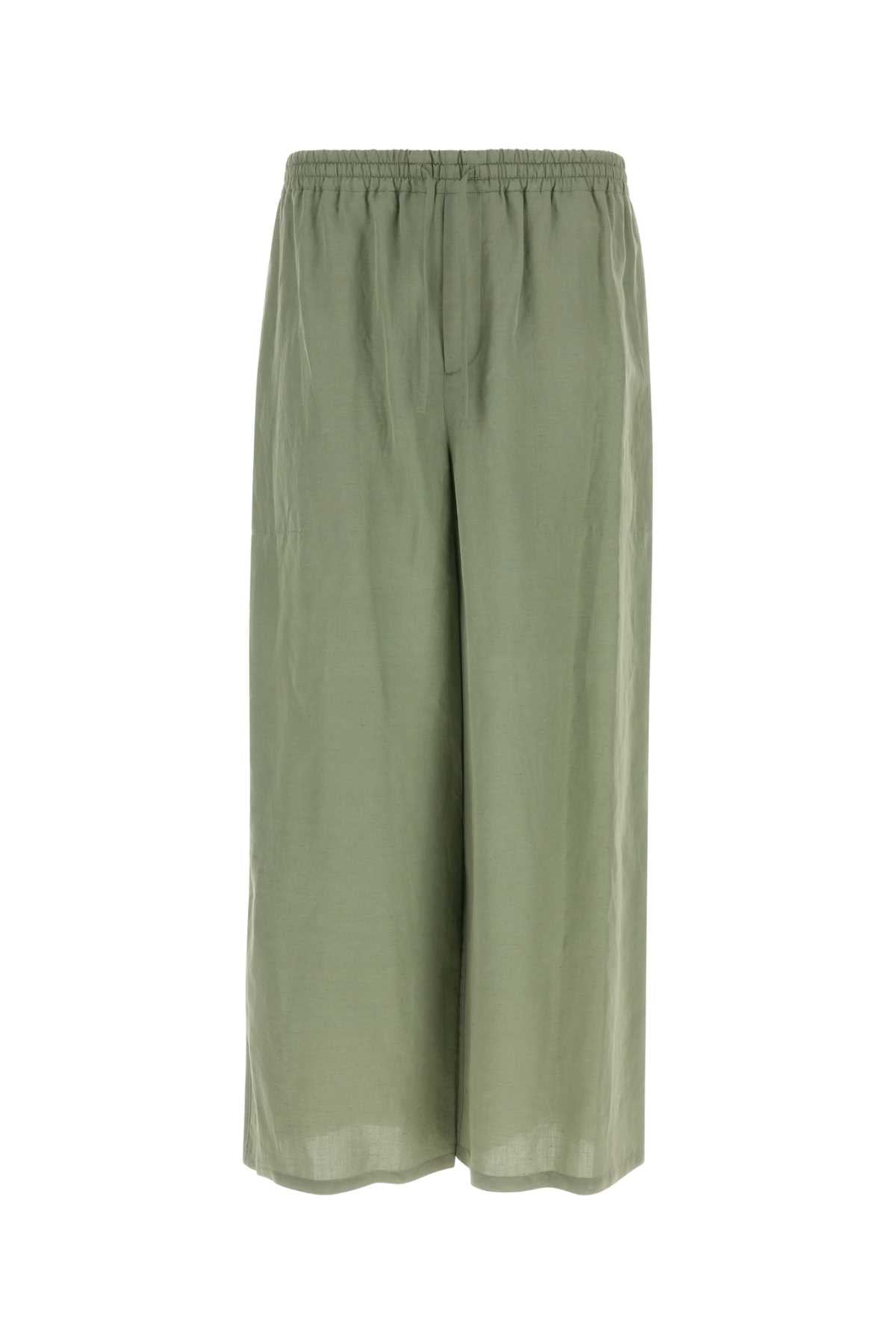 Loewe Paula's Ibiza Men Green Viscose Blend Paula S Ibiza Wide-Leg Pant LOEWE