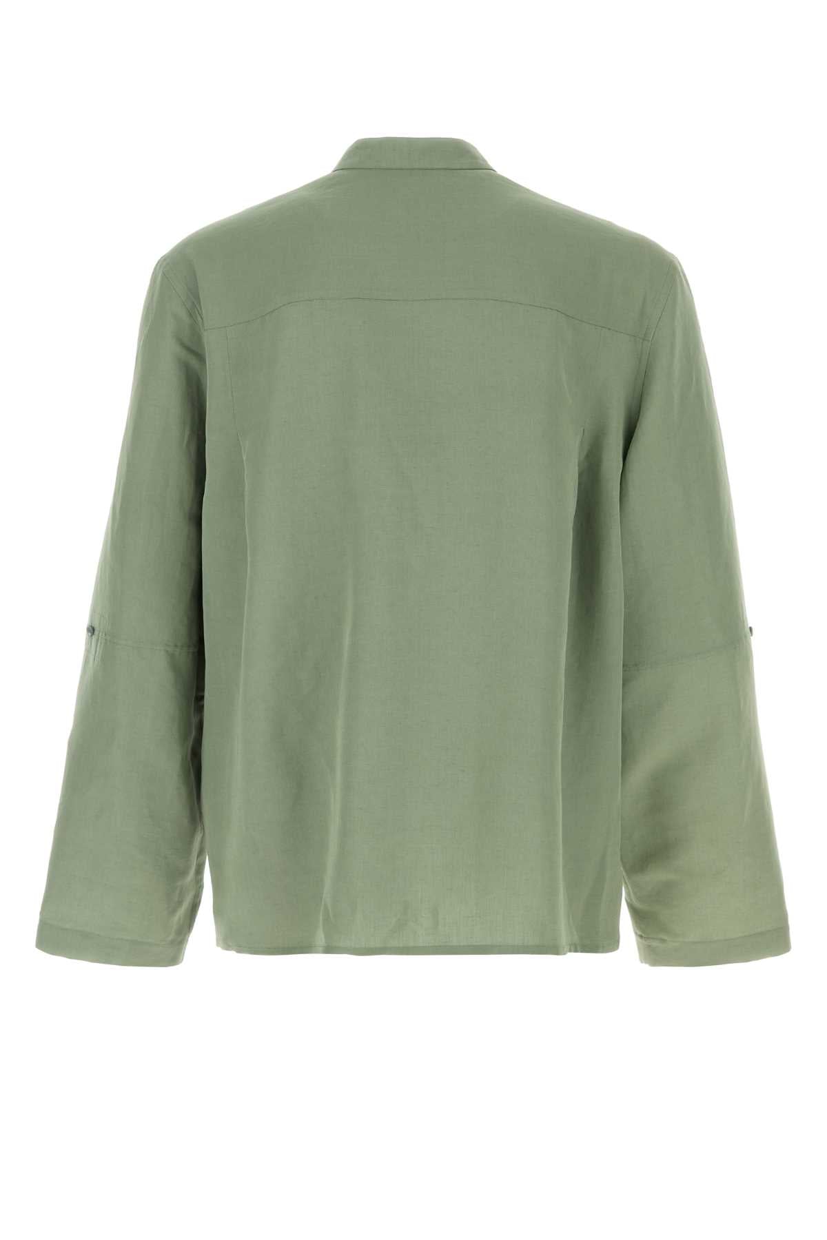 Loewe Paula's Ibiza Men Green Viscose Blend Paula S Ibiza Shirt LOEWE