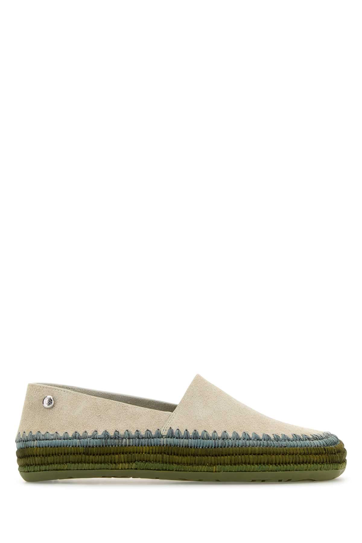 Loewe Paula's Ibiza Women Chalk Suede Paula S Ibiza Rio Espadrilles LOEWE