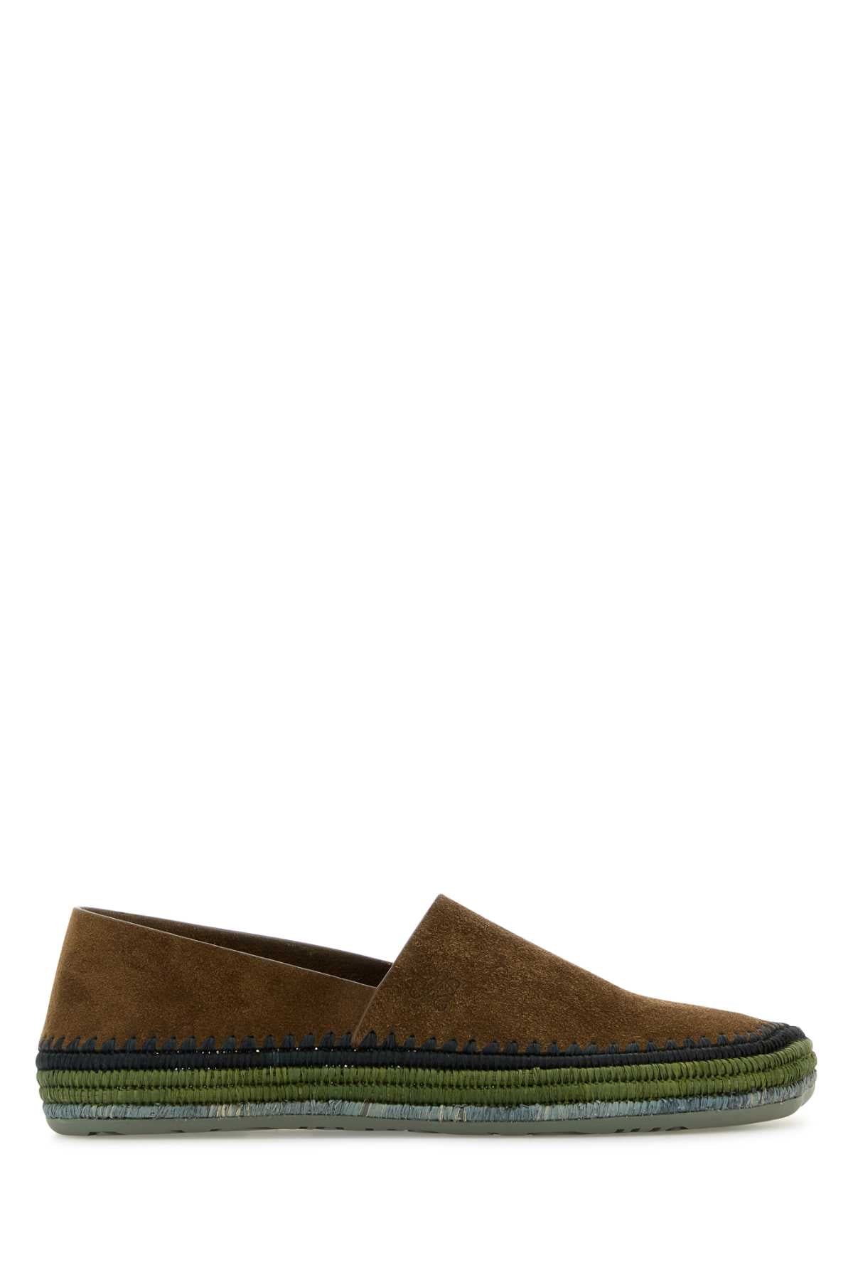 Loewe Paula's Ibiza Men Brown Suede Paula S Ibiza Rio Espadrilles LOEWE