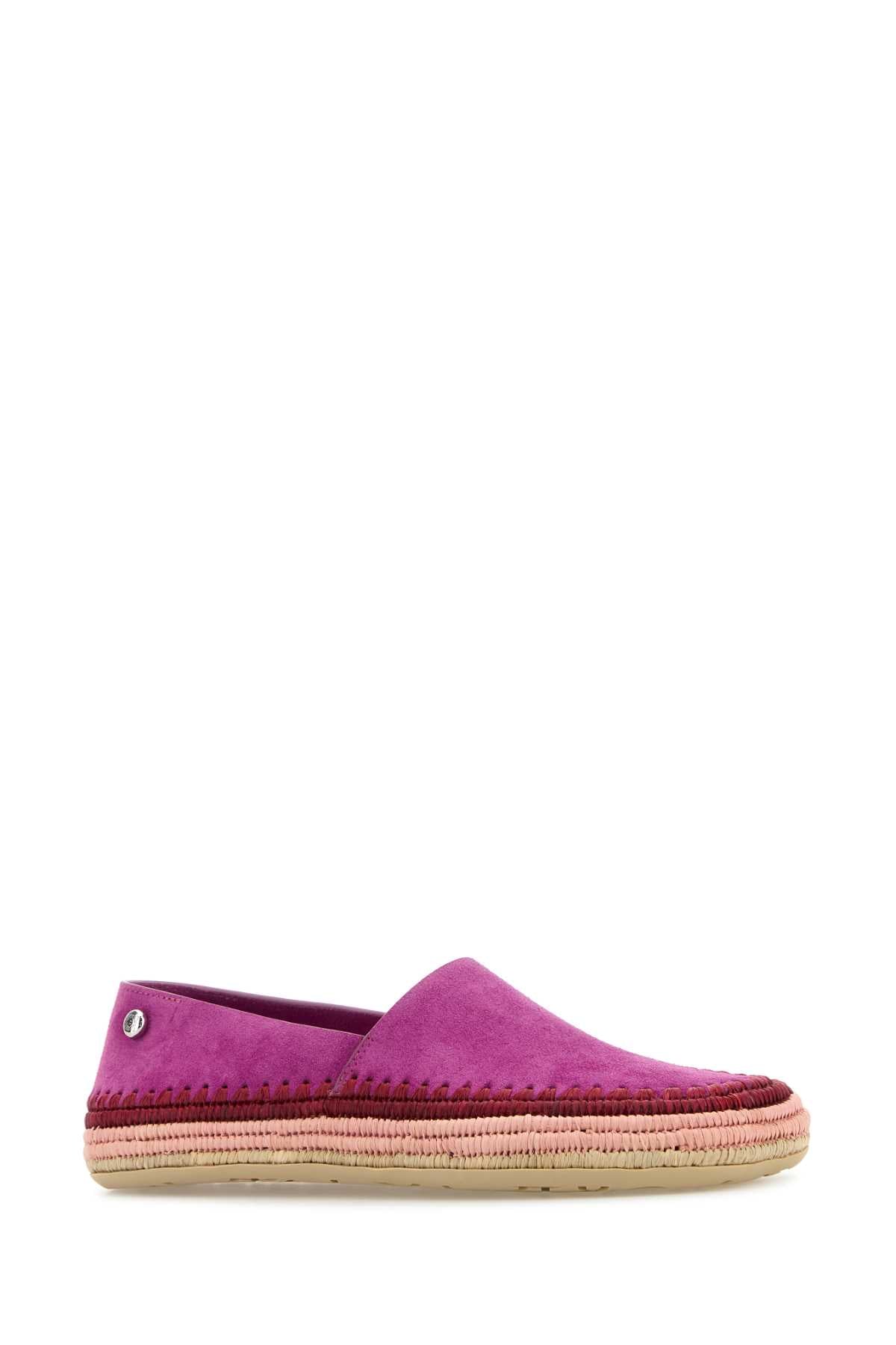Loewe Paula's Ibiza Women Fuchsia Suede Paula S Ibiza Rio Espadrilles LOEWE