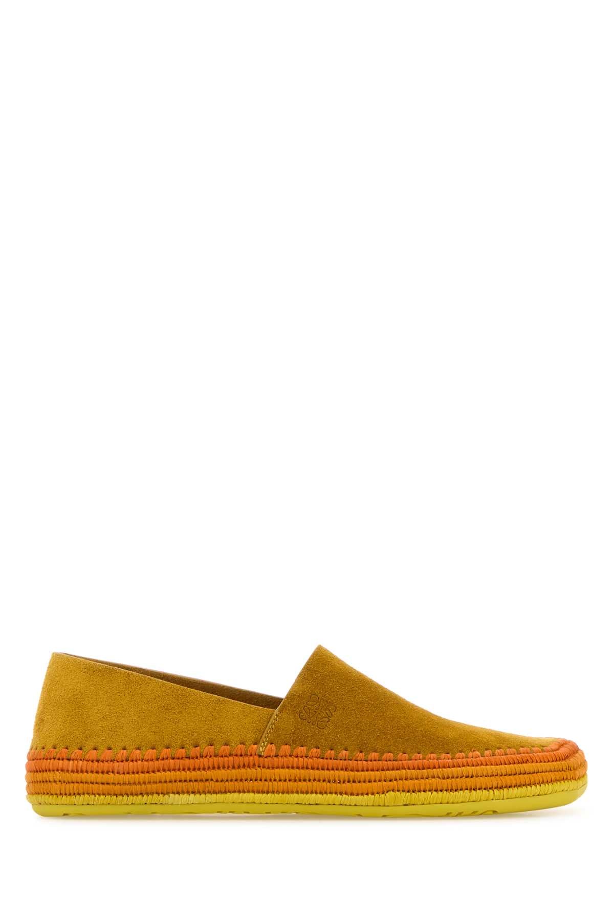 Loewe Paula's Ibiza Men Orange Suede Paula S Ibiza Rio Espadrilles LOEWE